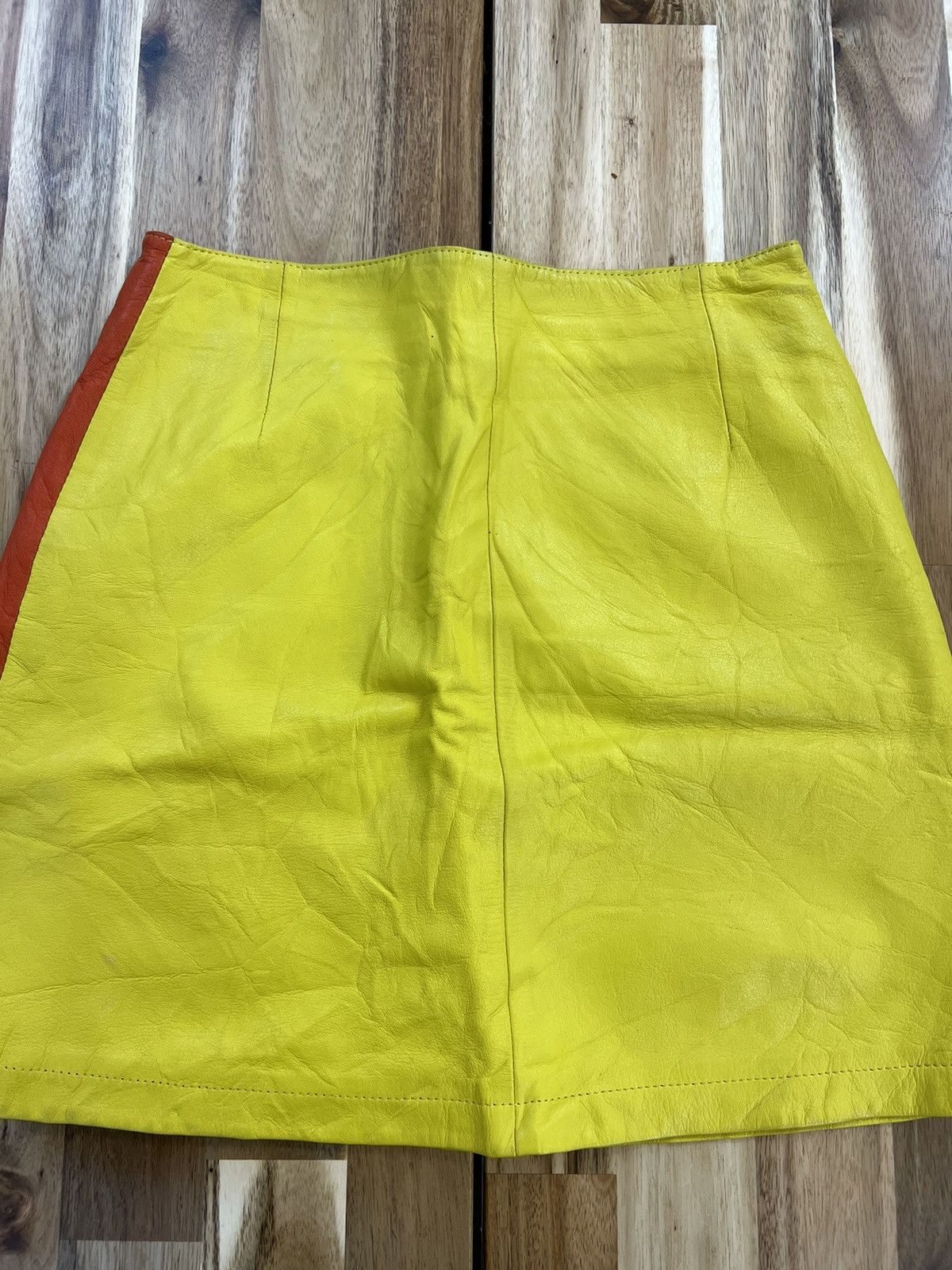 Versace Versus Gianni Versace Leather Skirts Size 26" / US 2 / IT 38 - 2 Thumbnail