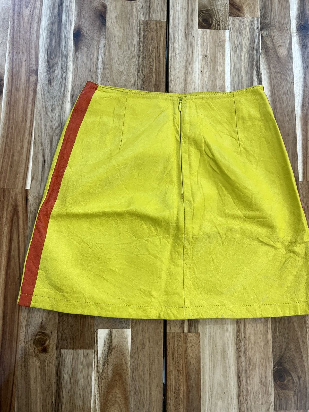 Versace Versus Gianni Versace Leather Skirts Size 26" / US 2 / IT 38 - 4 Thumbnail