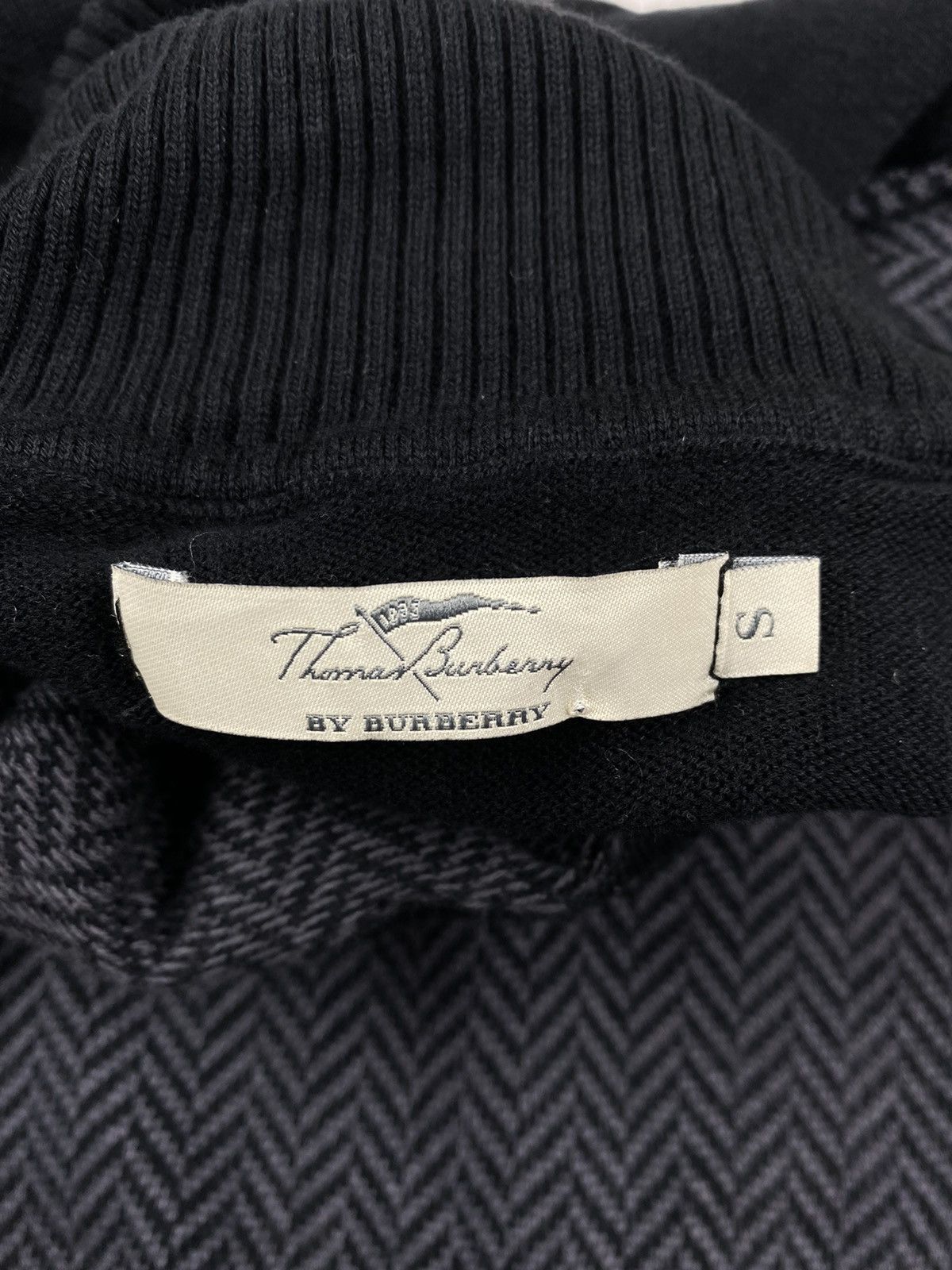 Burberry × Vintage Thomas Burberry High Neck Pullover Sweater Jumper Size S Size US S / EU 44-46 / 1 - 6 Thumbnail