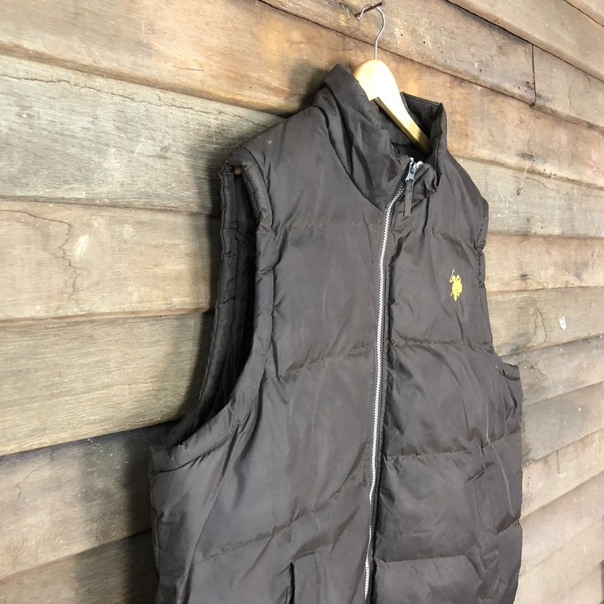 Polo Ralph Lauren US POLO ASSN Dark Brown Vest #773 Size US XXL / EU 58 / 5 - 6 Thumbnail
