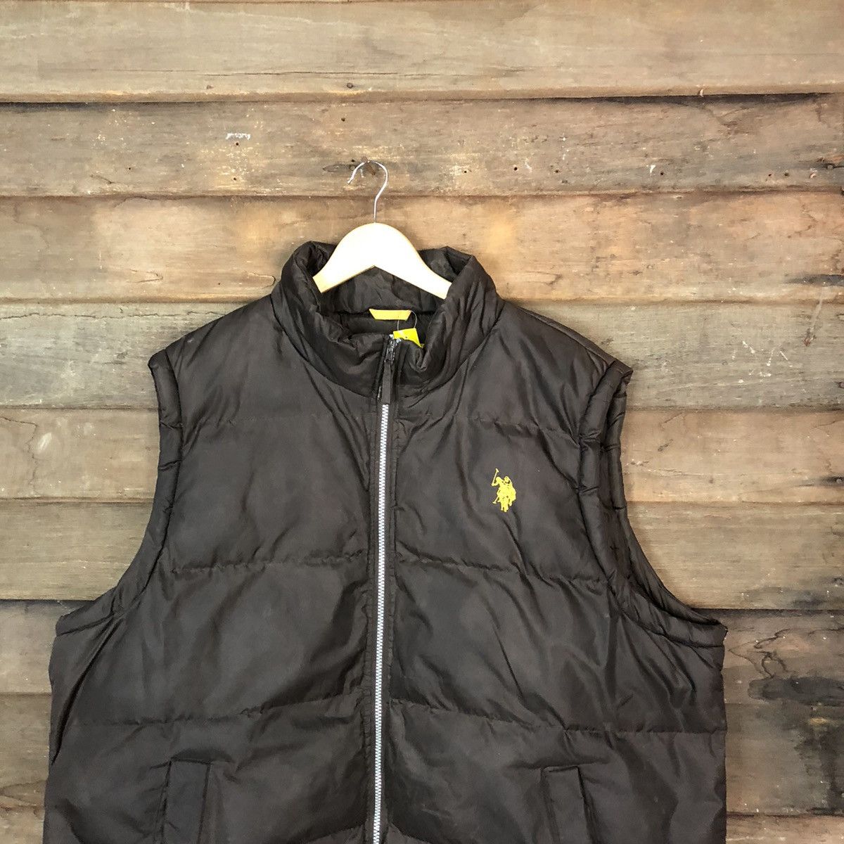 Polo Ralph Lauren US POLO ASSN Dark Brown Vest #773 Size US XXL / EU 58 / 5 - 2 Thumbnail