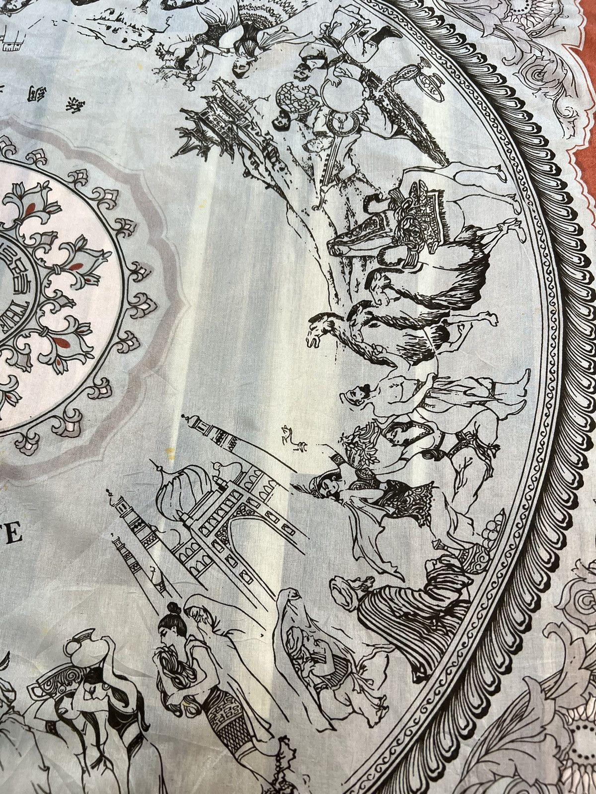 Vintage Vintage silk scarf Size ONE SIZE - 5 Thumbnail