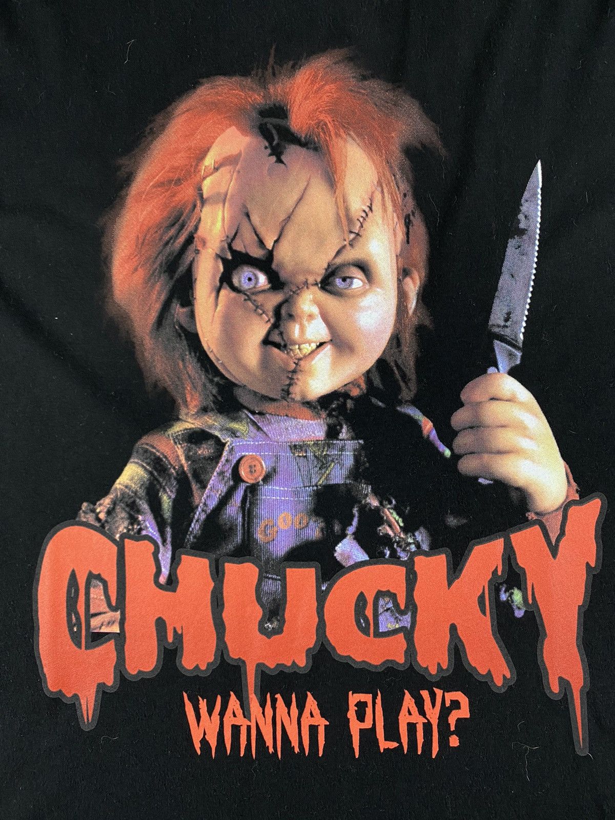 Band Tees Vintage Chucky Promo Tee Shirt Horror Face Dead Size US XXL / EU 58 / 5 - 3 Thumbnail