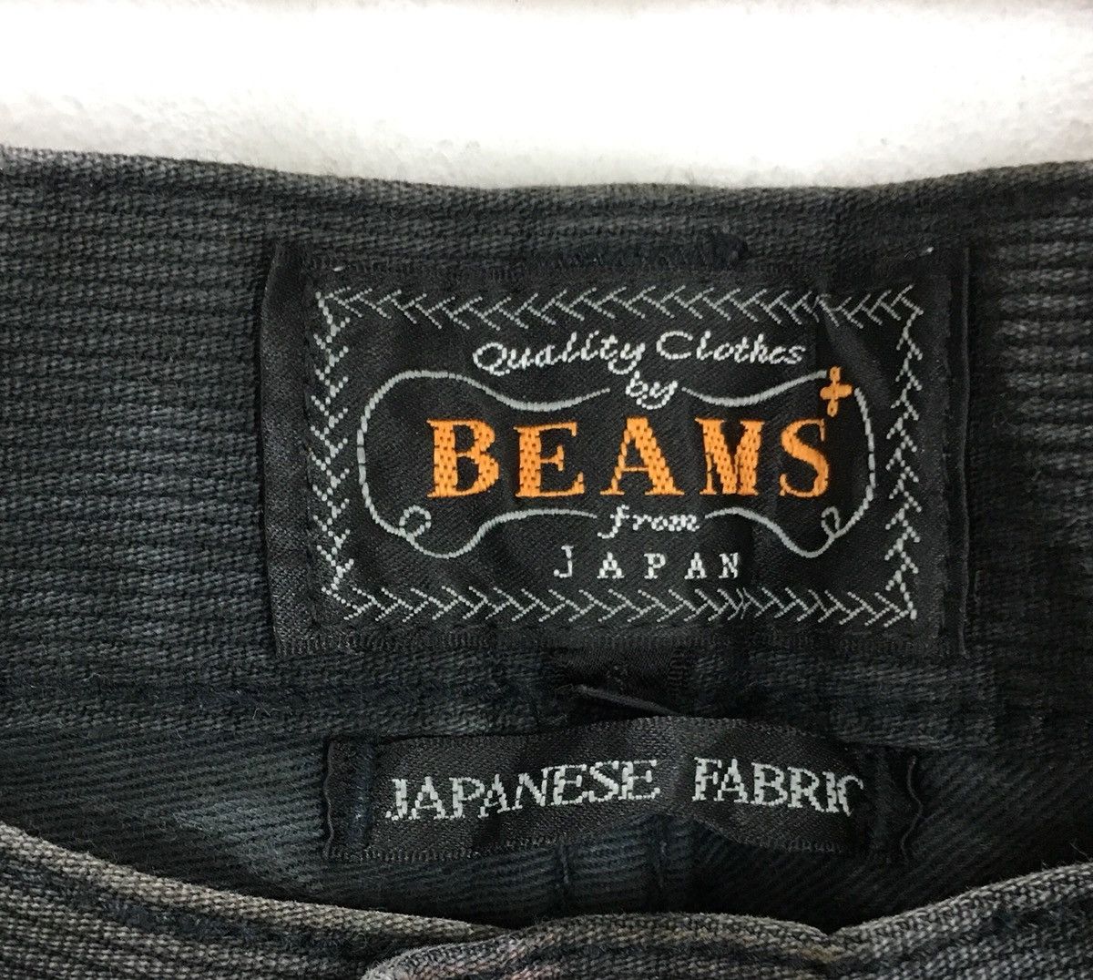 Beams Plus Vintage BEAMS PLUS Japan Blue Black Faded Denim Jeans Size US 31 - 7 Thumbnail