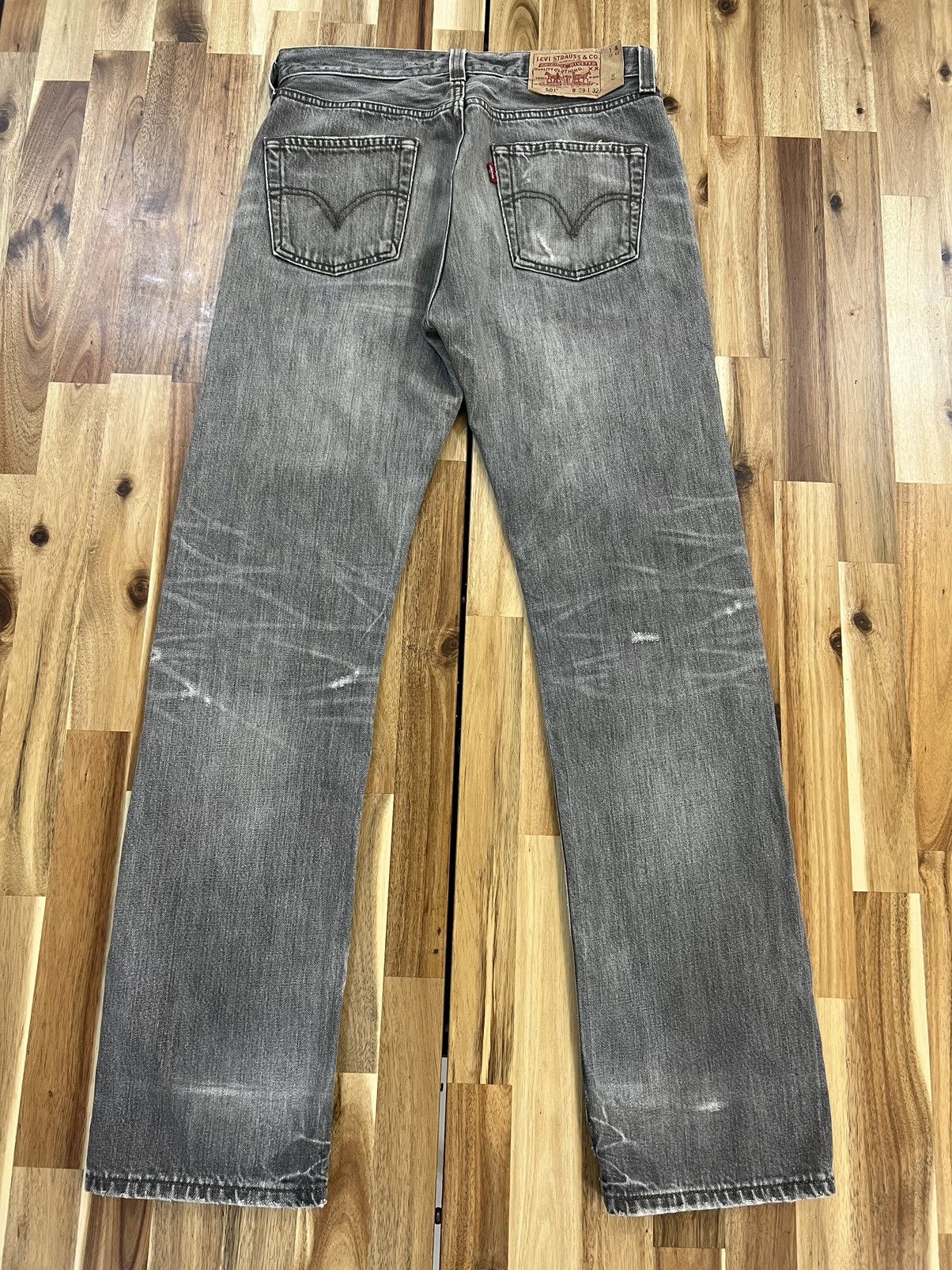 Levi's Vintage Levis 501 Distressed Denim Jeans Size US 30 / EU 46 - 8 Thumbnail