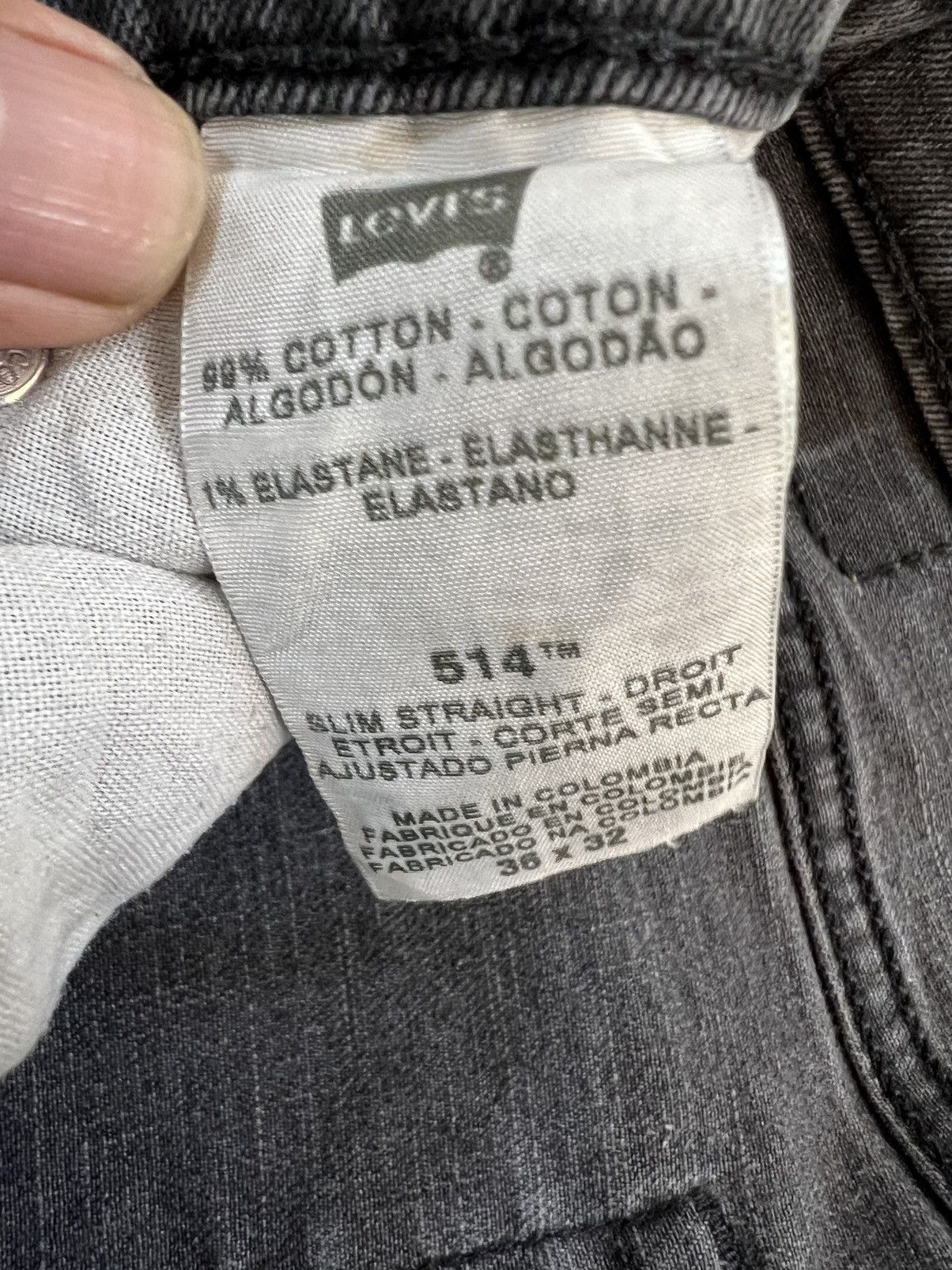 Levi's Vintage Levis 514 Denim Jeans Size US 36 / EU 52 - 5 Thumbnail