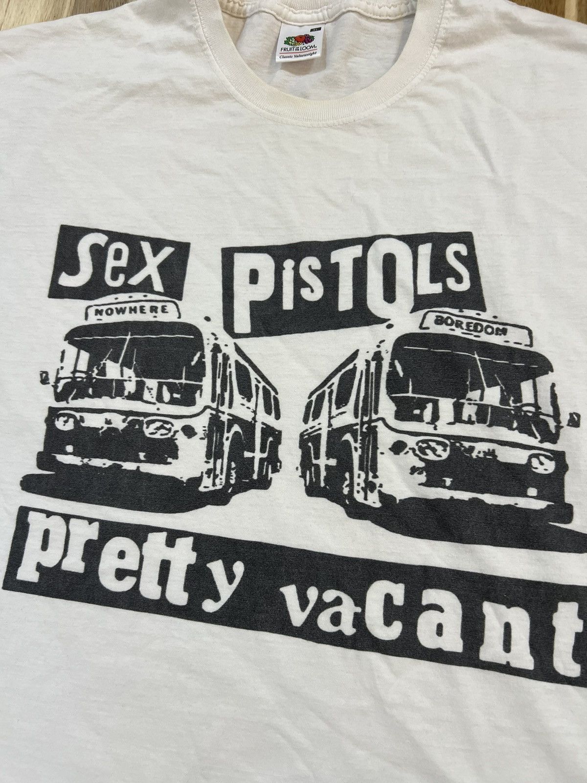 Band Tees VINTAGE SEX PISTOL PRETTY VACANT PUNK T-SHIRT Size US XL / EU 56 / 4 - 3 Thumbnail