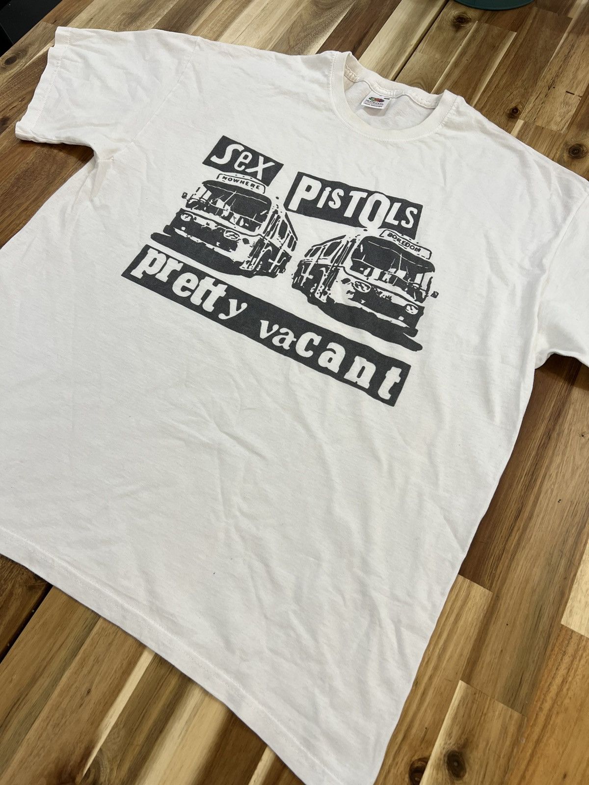 Band Tees VINTAGE SEX PISTOL PRETTY VACANT PUNK T-SHIRT Size US XL / EU 56 / 4 - 2 Thumbnail