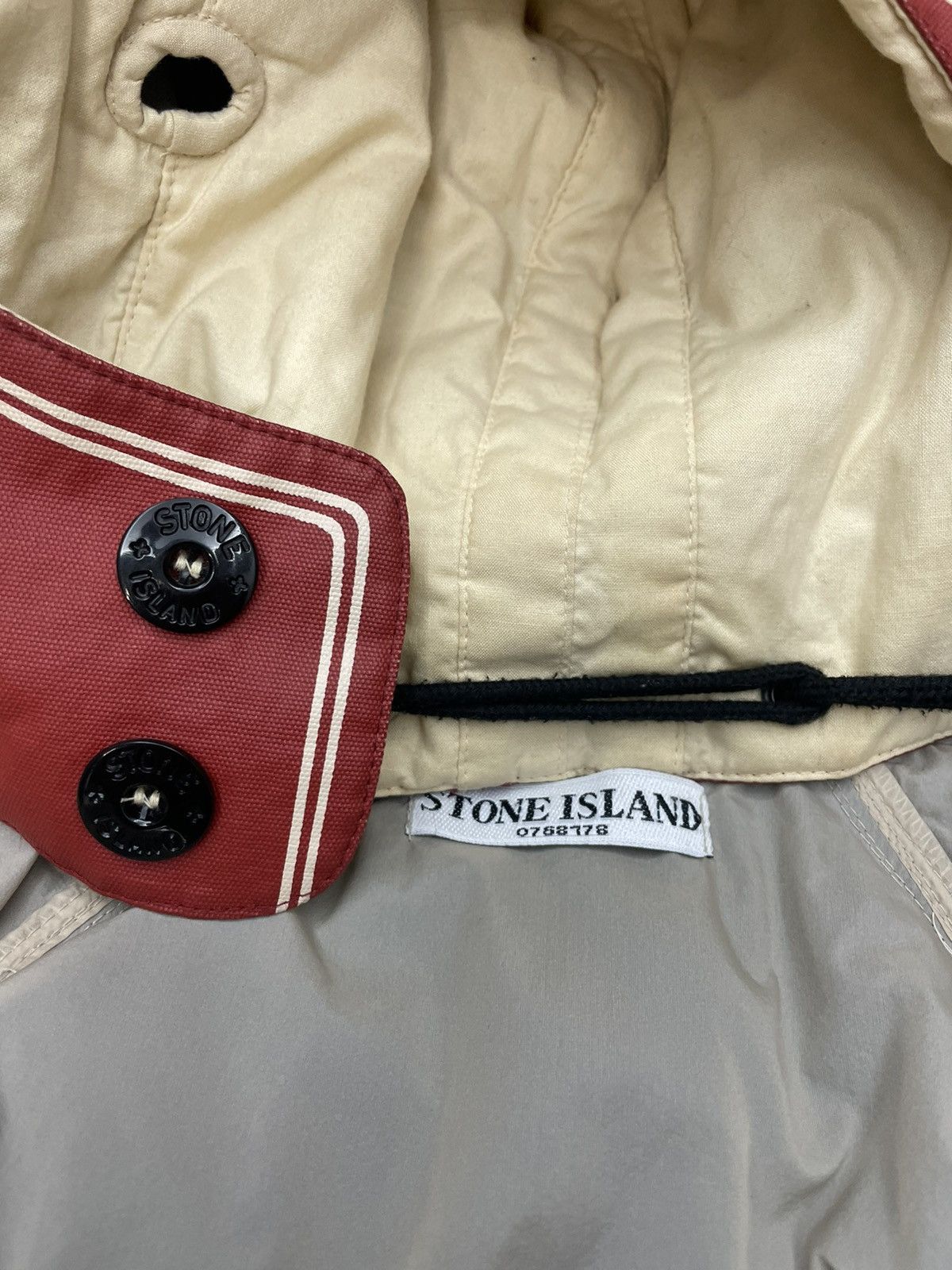 Stone Island Opaque nylon tella goose down jacket stella hood Size US S / EU 44-46 / 1 - 7 Thumbnail