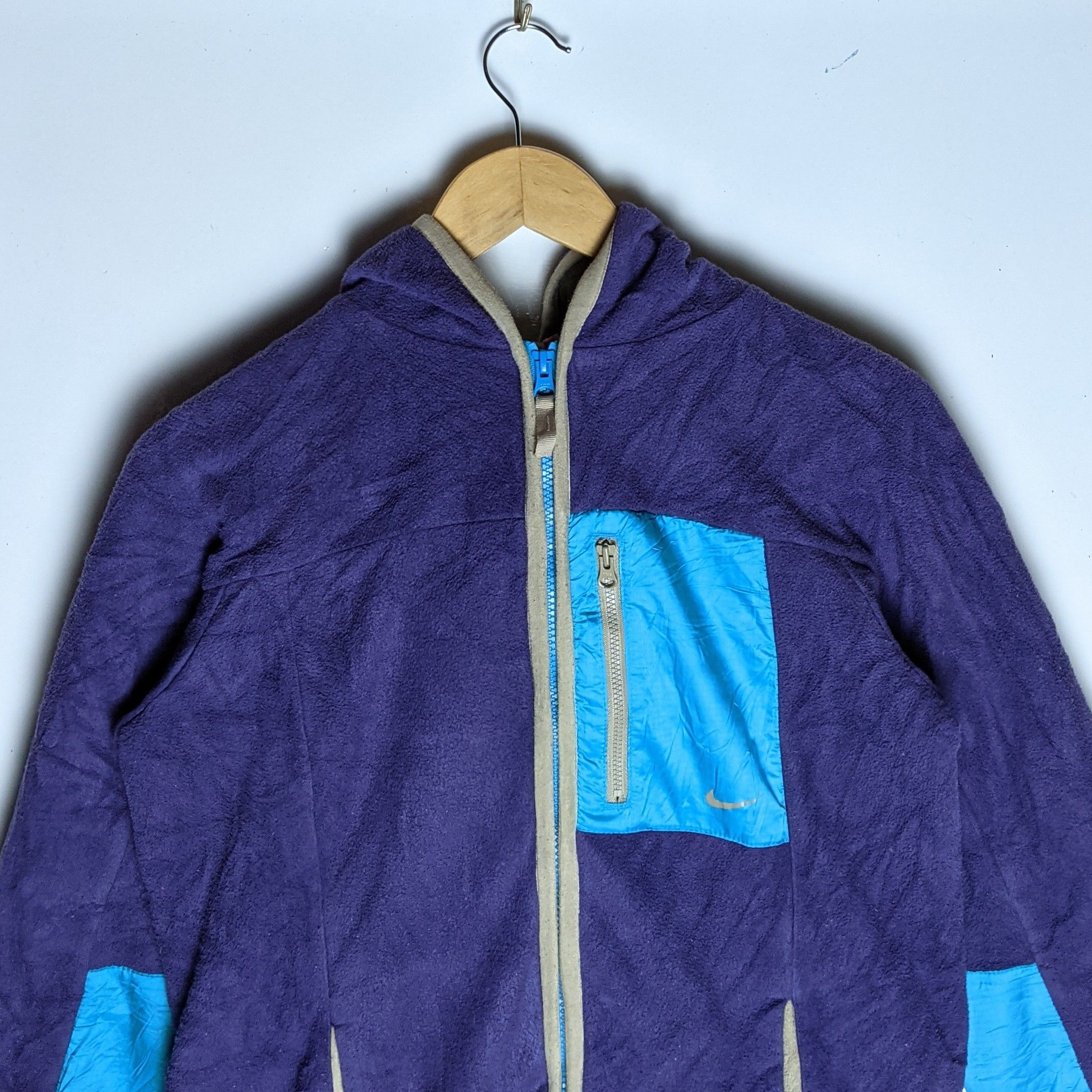 Nike Nike Fleece Jacket Size US M / EU 48-50 / 2 - 2 Thumbnail