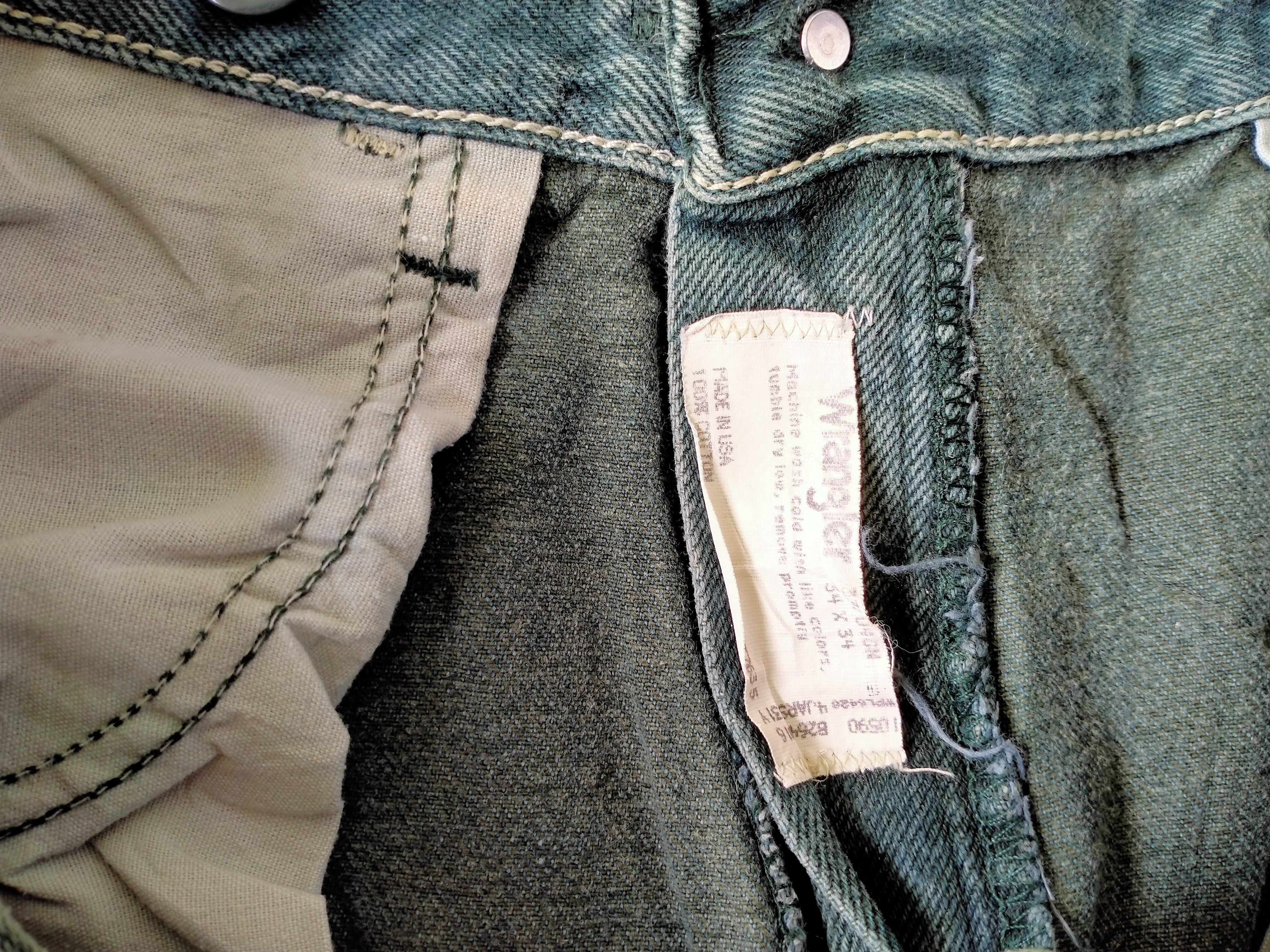 Vintage × Wrangler Wrangler Rugged Wear Jeans Size US 34 / EU 50 - 5 Thumbnail