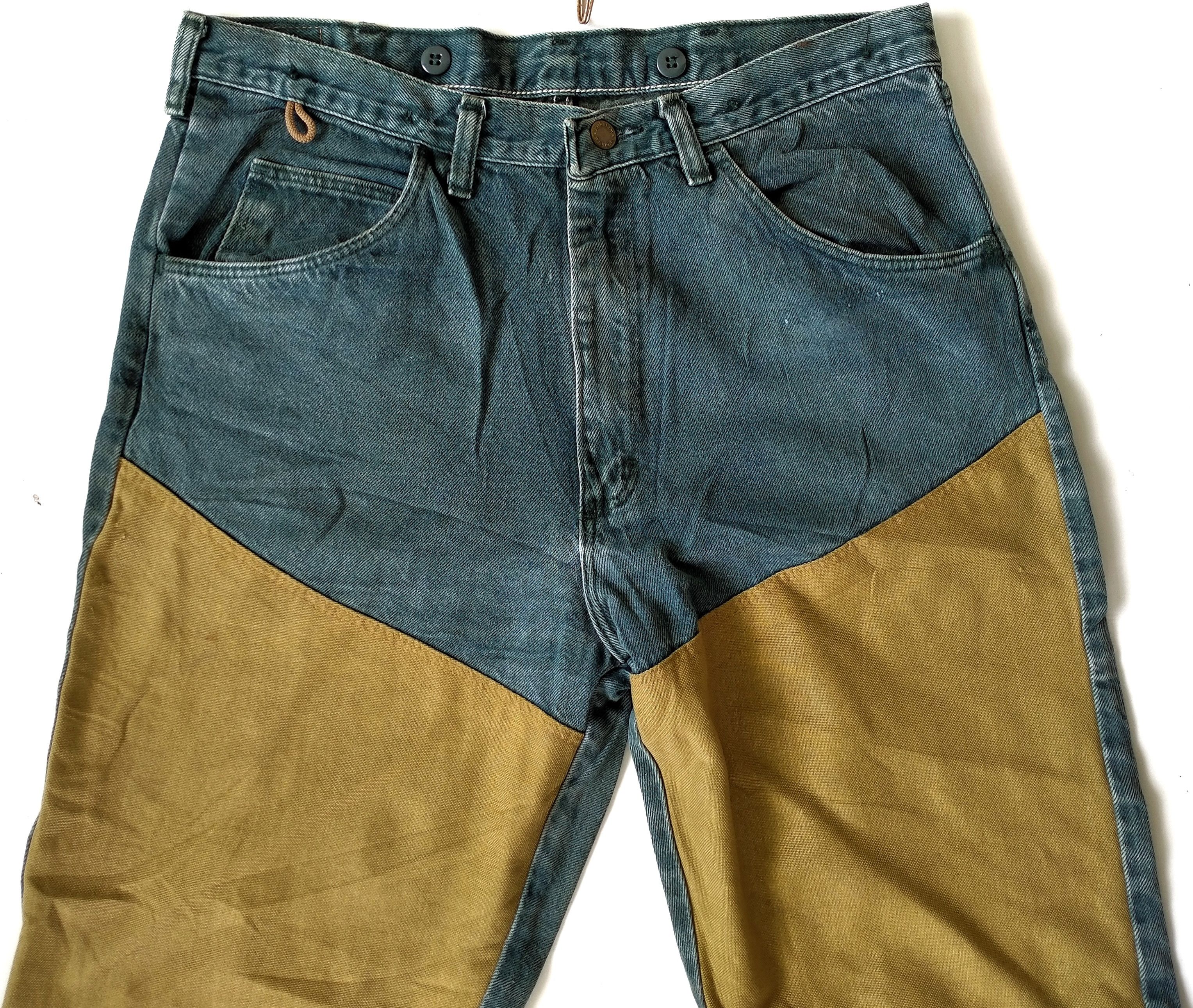 Vintage × Wrangler Wrangler Rugged Wear Jeans Size US 34 / EU 50 - 3 Thumbnail