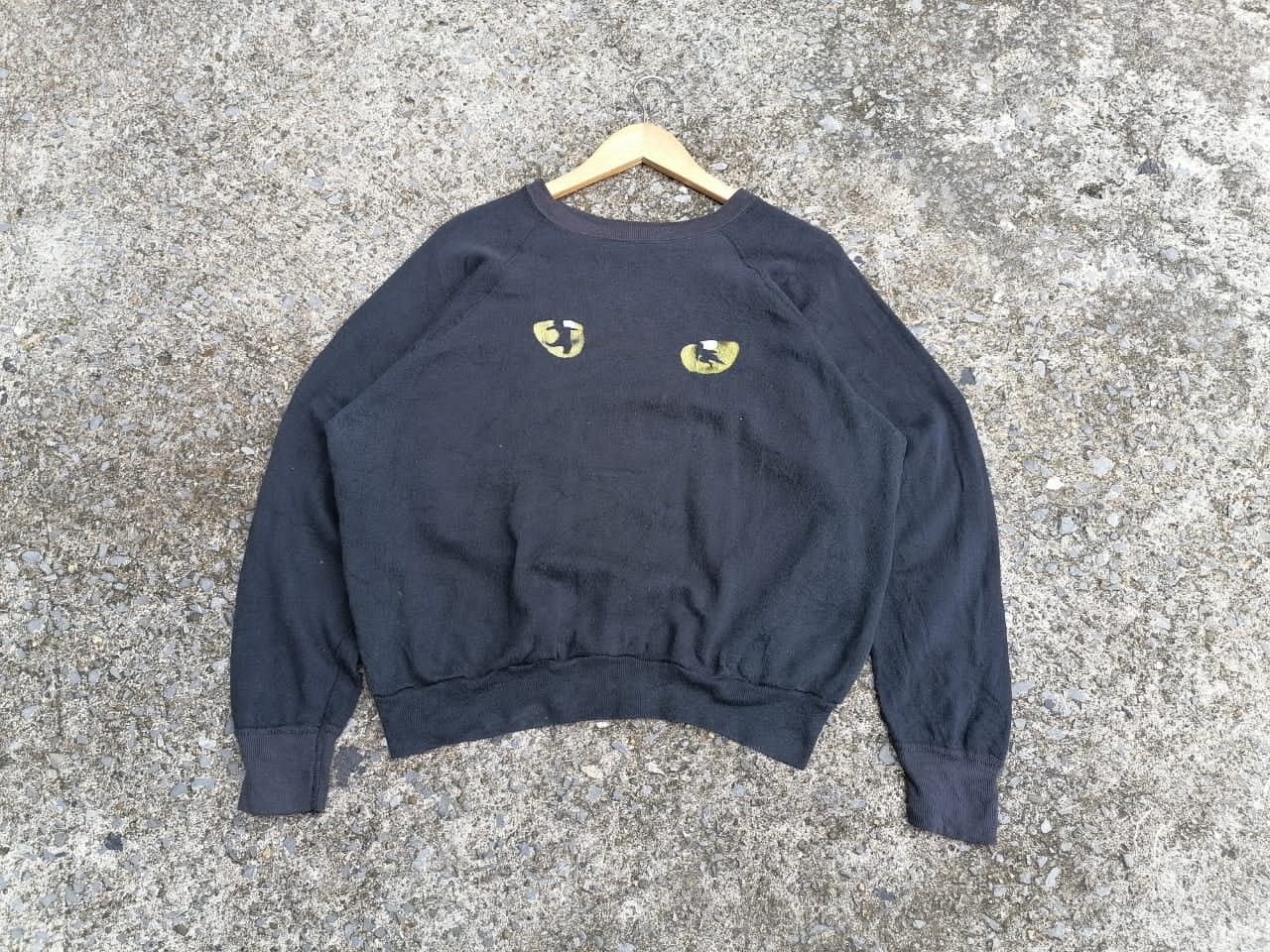 Vintage Vintage 80s Cats Crewneck Sweatshirt Size M / US 6-8 / IT 42-44 - 1 Thumbnail
