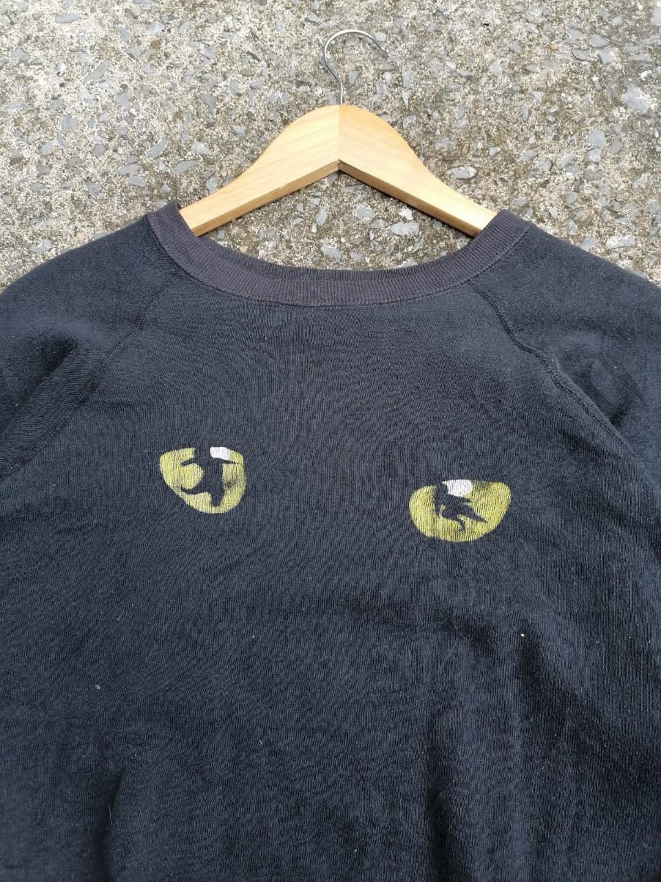 Vintage Vintage 80s Cats Crewneck Sweatshirt Size M / US 6-8 / IT 42-44 - 2 Thumbnail