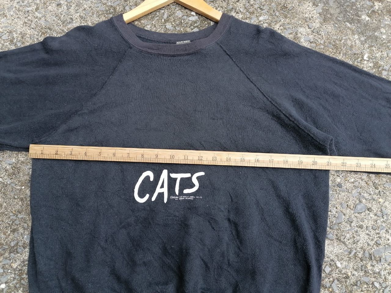 Vintage Vintage 80s Cats Crewneck Sweatshirt Size M / US 6-8 / IT 42-44 - 4 Thumbnail