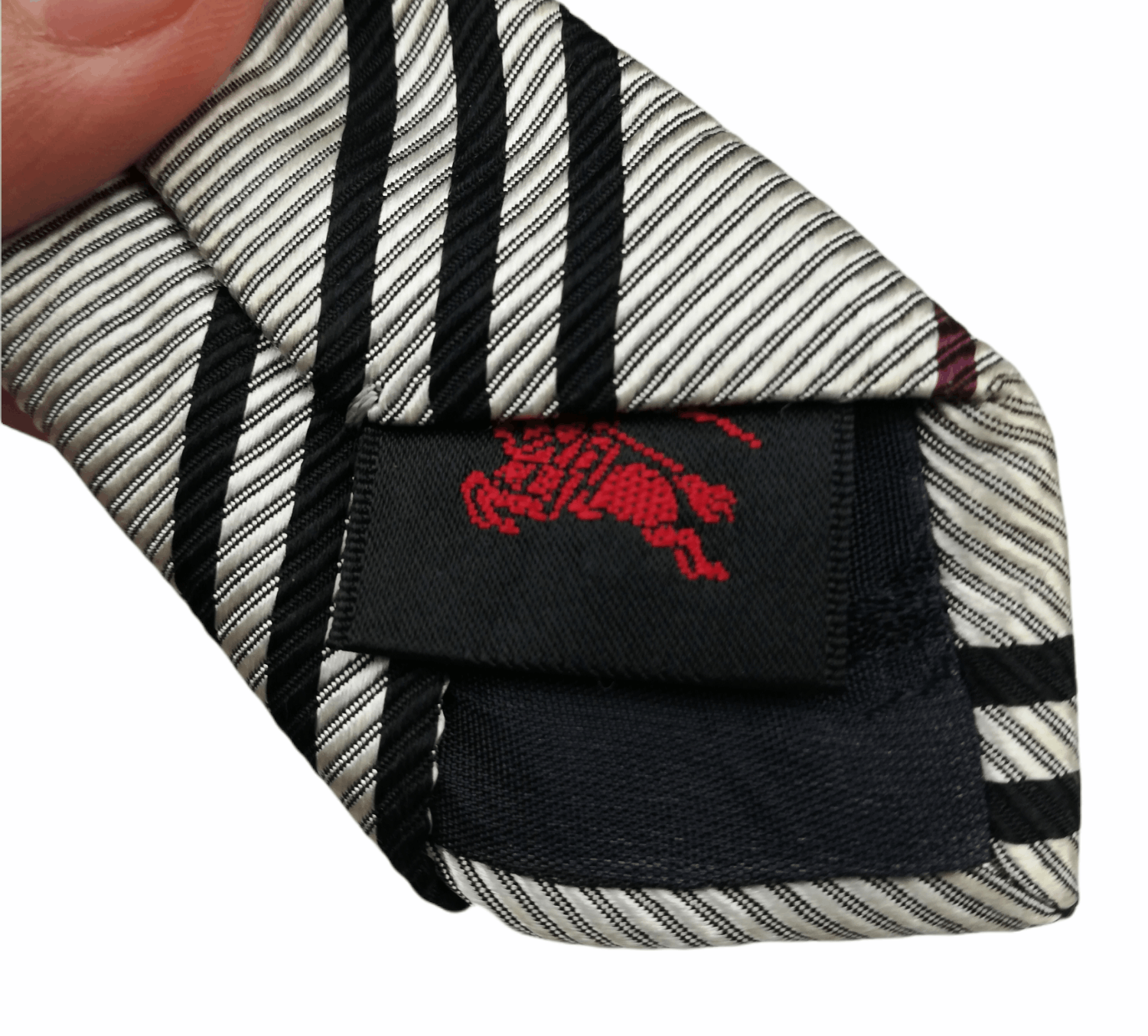 Burberry × Designer Burberry's Black Label Classic Cut Pattern Silk Size ONE SIZE - 5 Thumbnail