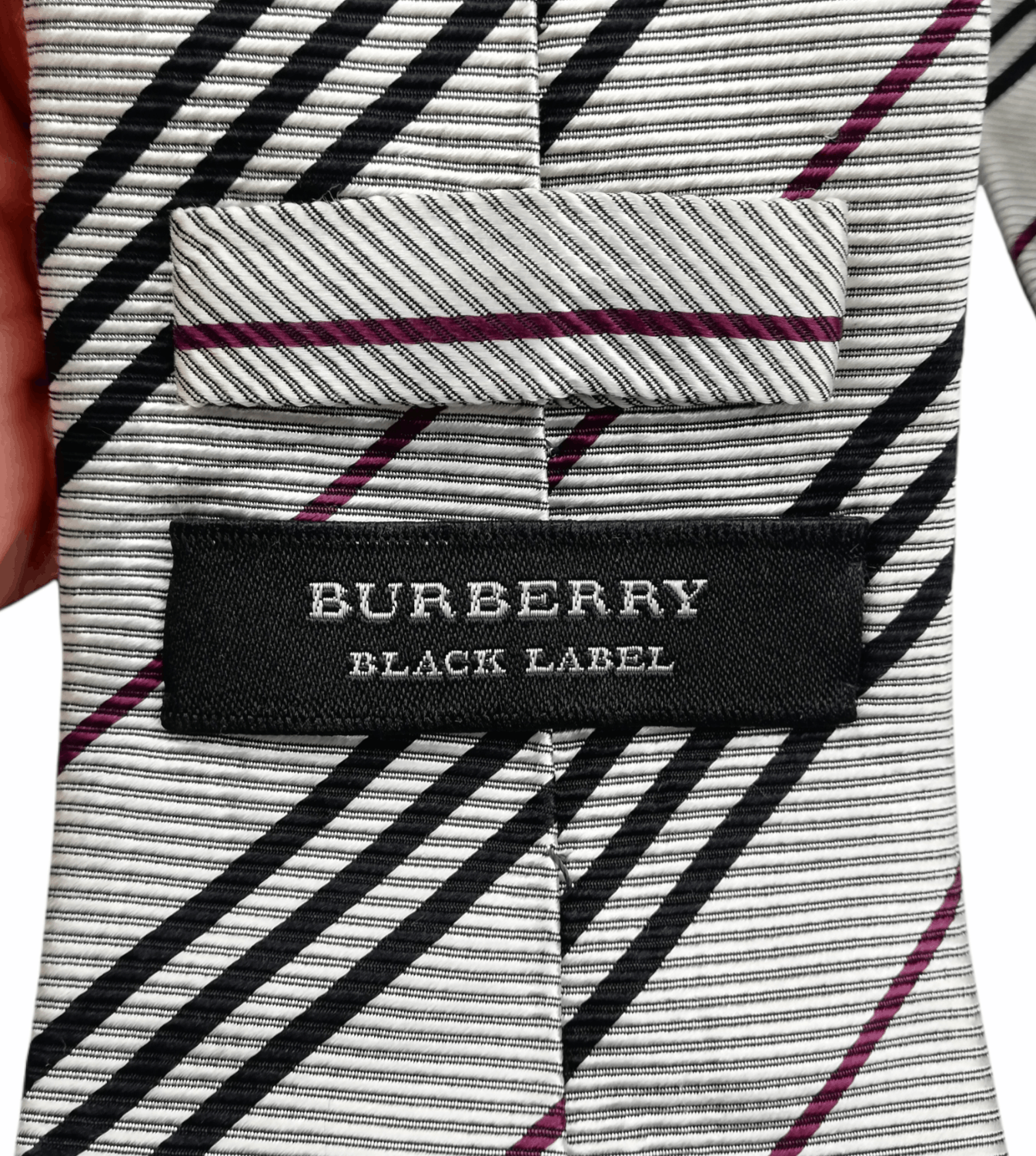 Burberry × Designer Burberry's Black Label Classic Cut Pattern Silk Size ONE SIZE - 6 Thumbnail