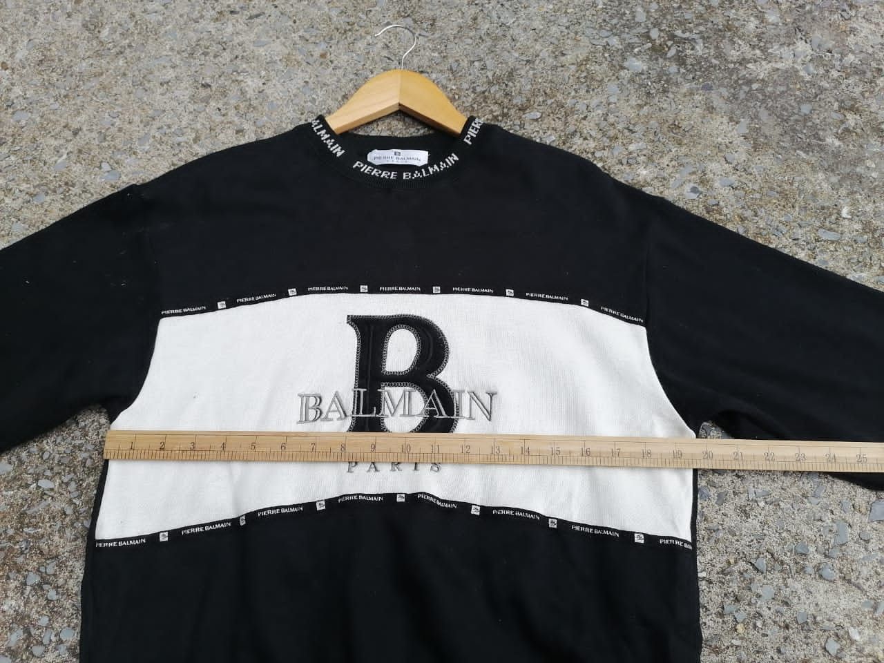 Pierre Balmain Pierre Balmain Paris Made In Japan Sweatshirt Size US M / EU 48-50 / 2 - 2 Thumbnail