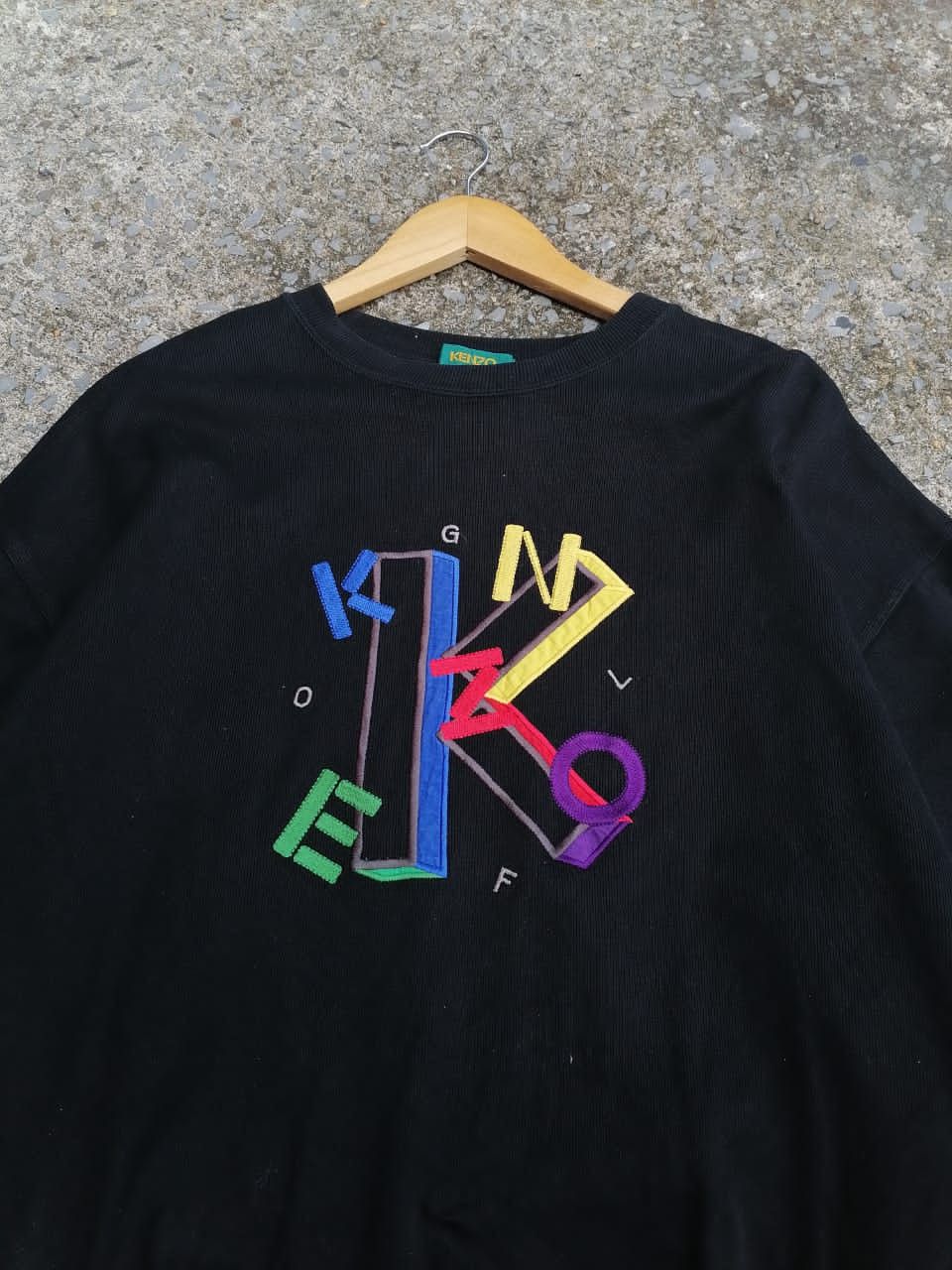 Kenzo Kenzo Golf Embroidered Sweatshirt Size US L / EU 52-54 / 3 - 4 Thumbnail