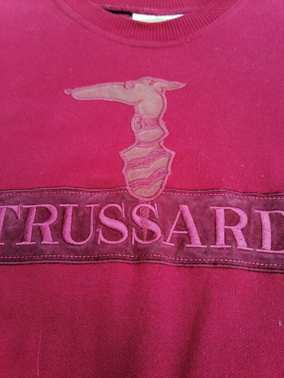 Trussardi Trussardi Embroidered Sweatshirt Size US L / EU 52-54 / 3 - 7 Thumbnail