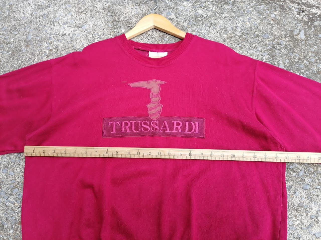 Trussardi Trussardi Embroidered Sweatshirt Size US L / EU 52-54 / 3 - 3 Thumbnail