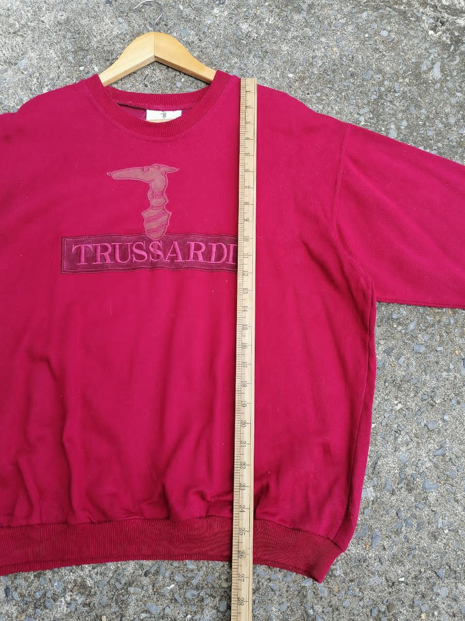 Trussardi Trussardi Embroidered Sweatshirt Size US L / EU 52-54 / 3 - 4 Thumbnail