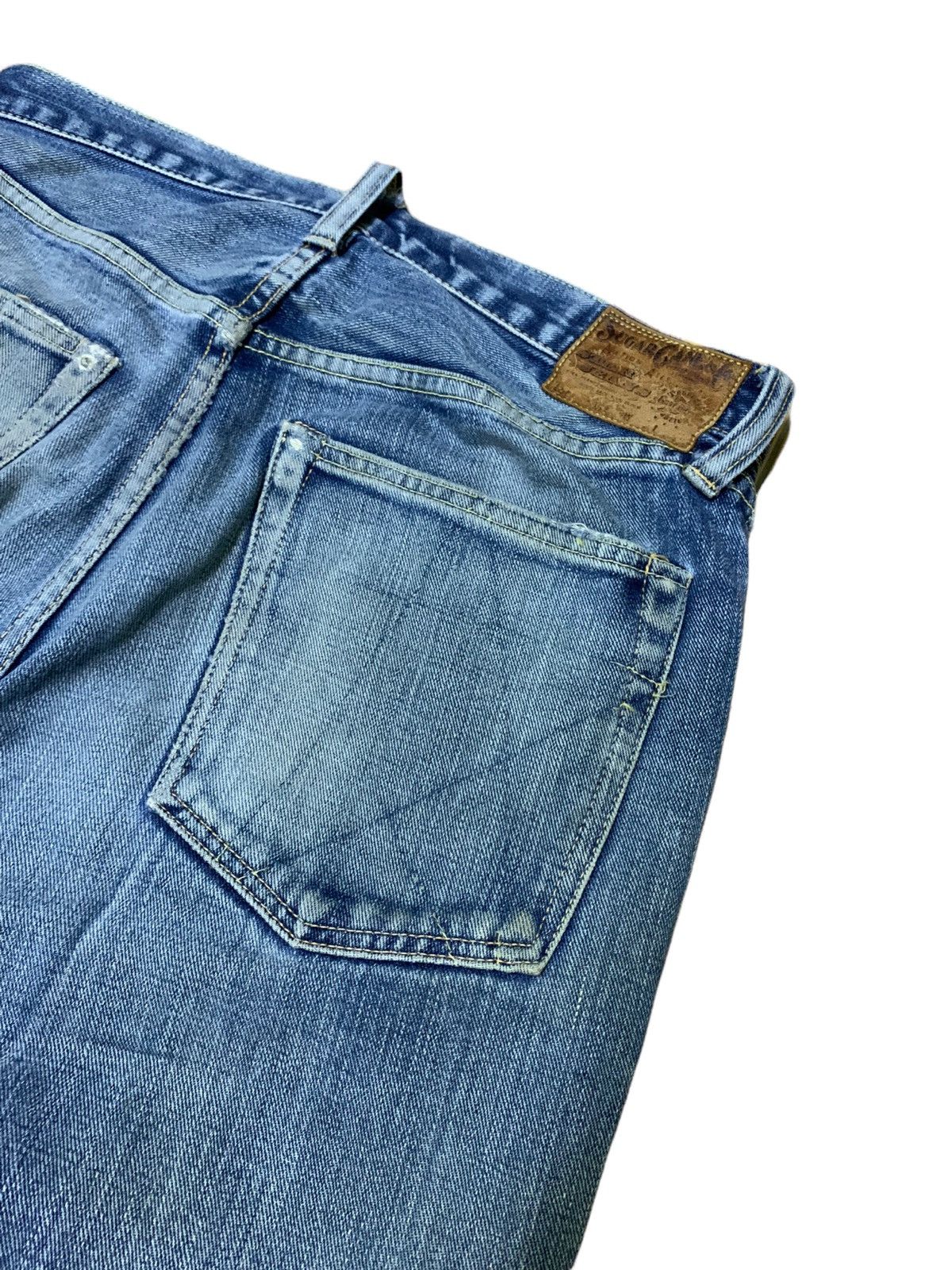 Denime × Japanese Brand × Sugar Cane Vintage Sugar Canes Selvedge Japanese brand jeans Size US 34 / EU 50 - 11 Thumbnail