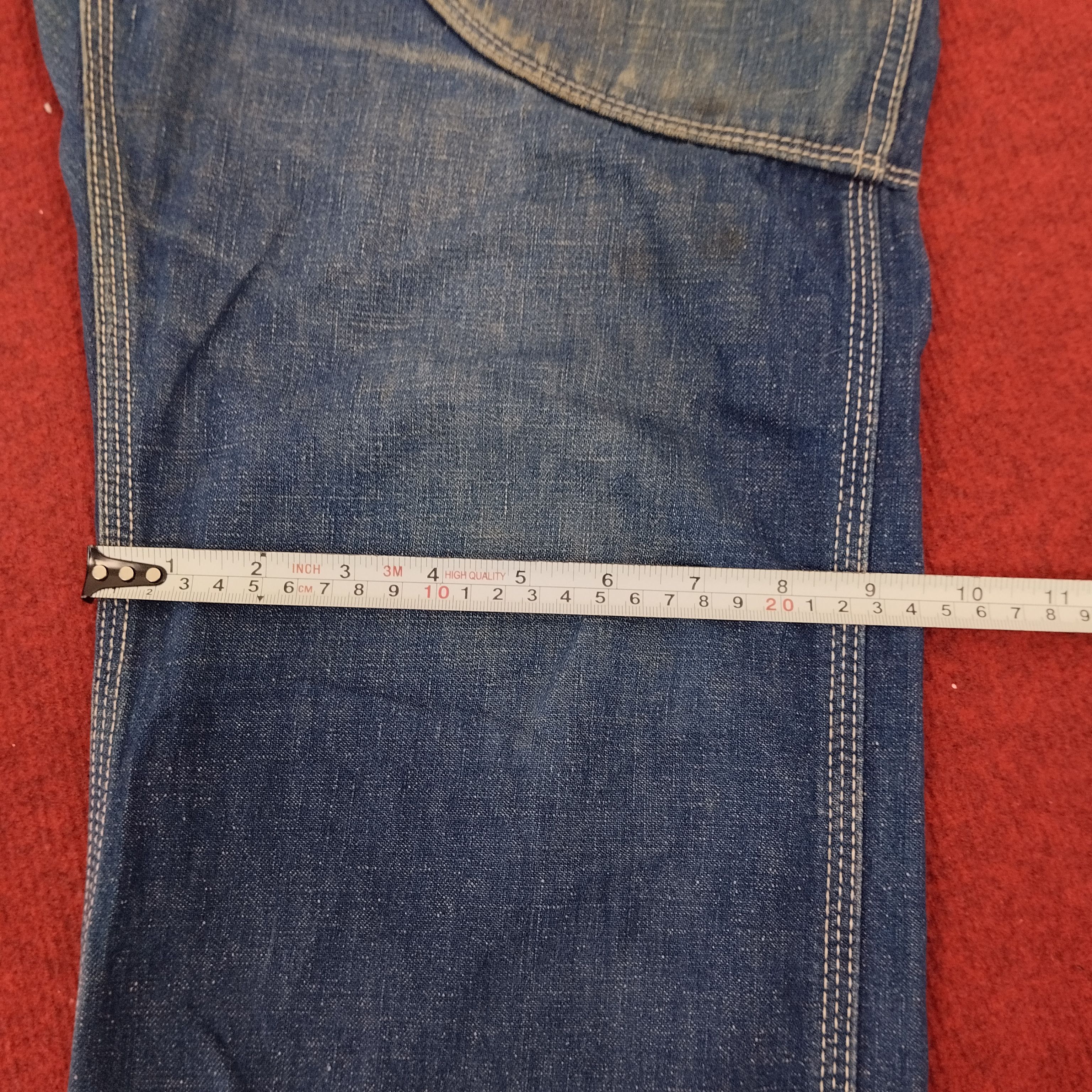Japanese Brand Blue Way Japanese Brand Skateboard Trousers Pants Size US 35 - 17 Thumbnail