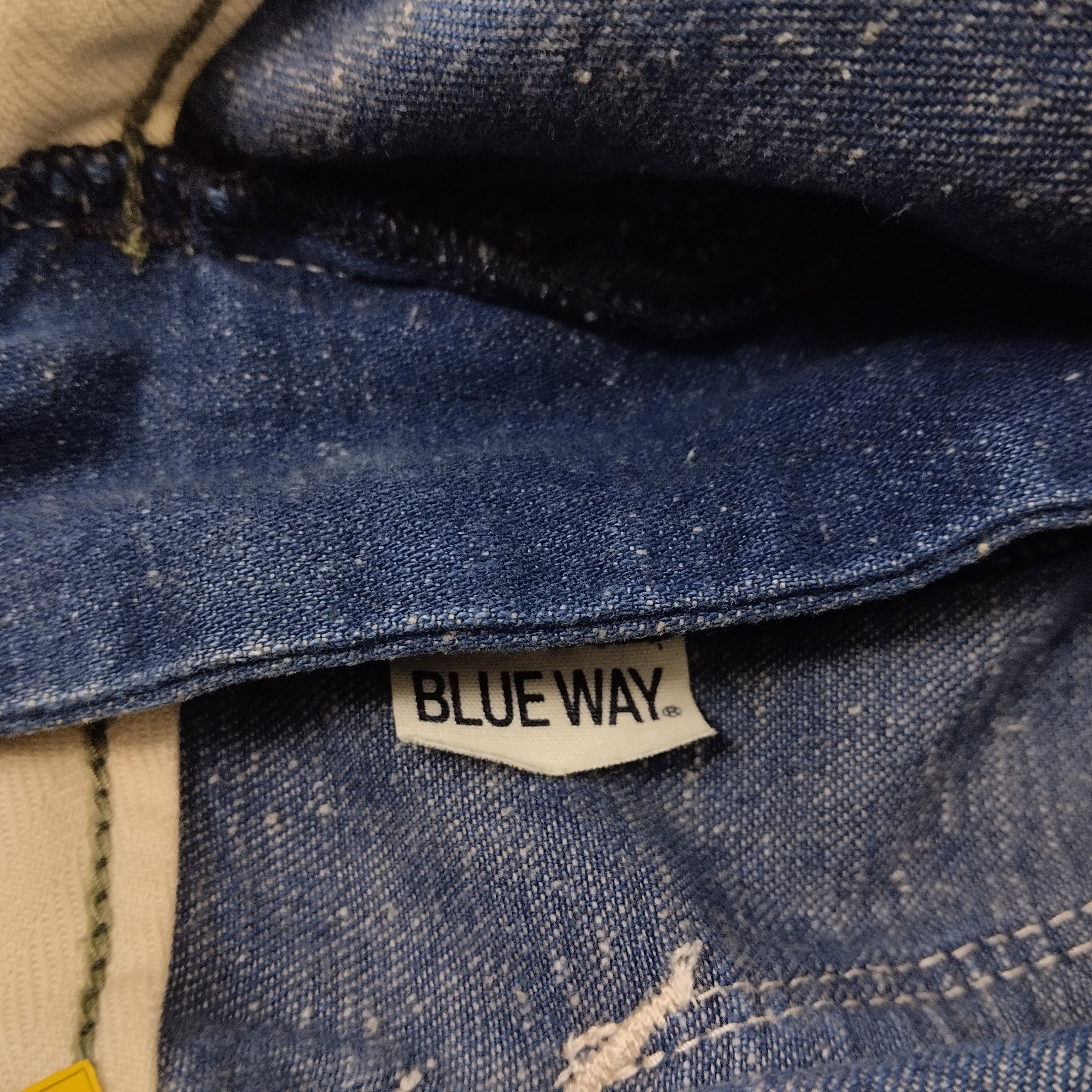 Japanese Brand Blue Way Japanese Brand Skateboard Trousers Pants Size US 35 - 9 Thumbnail