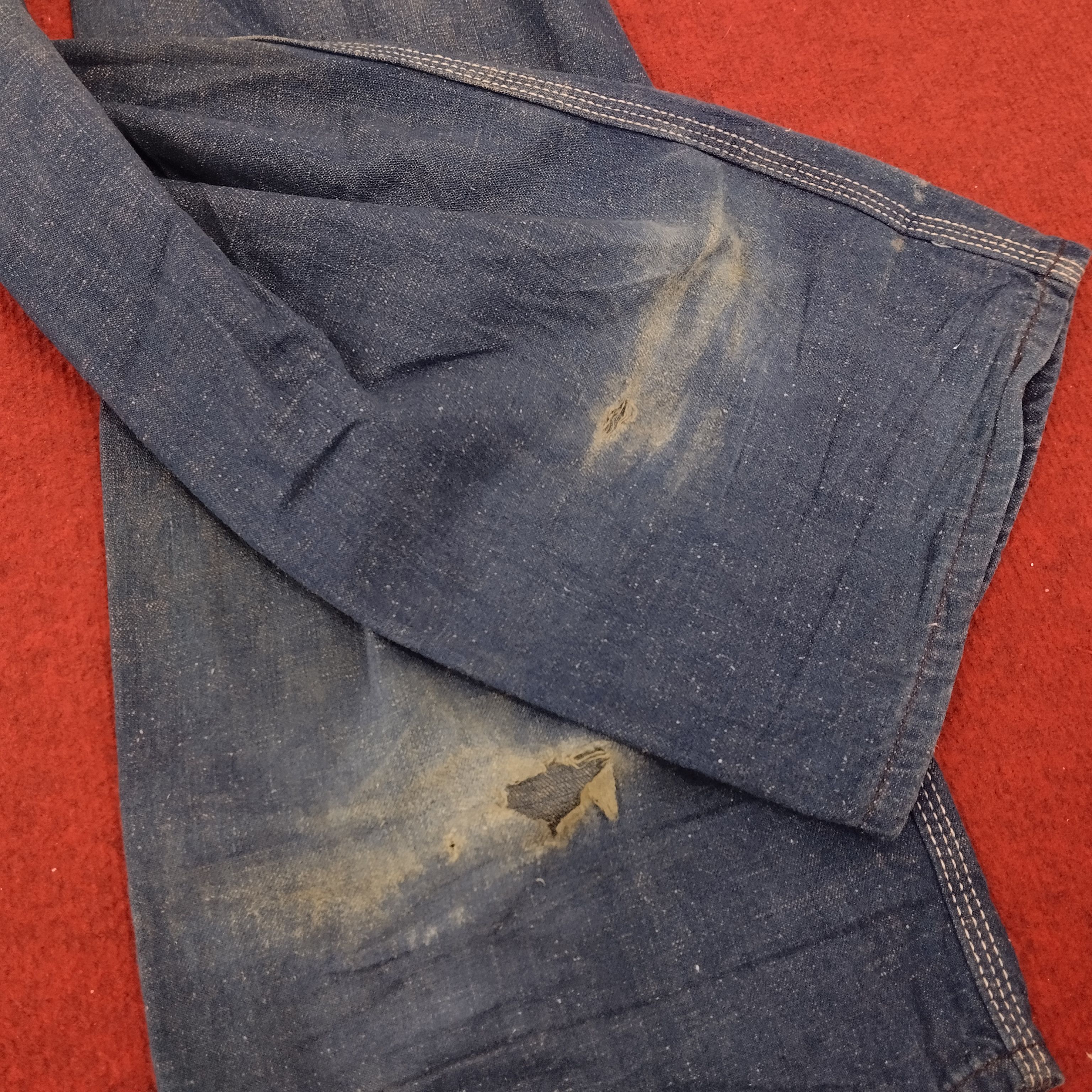 Japanese Brand Blue Way Japanese Brand Skateboard Trousers Pants Size US 35 - 19 Thumbnail