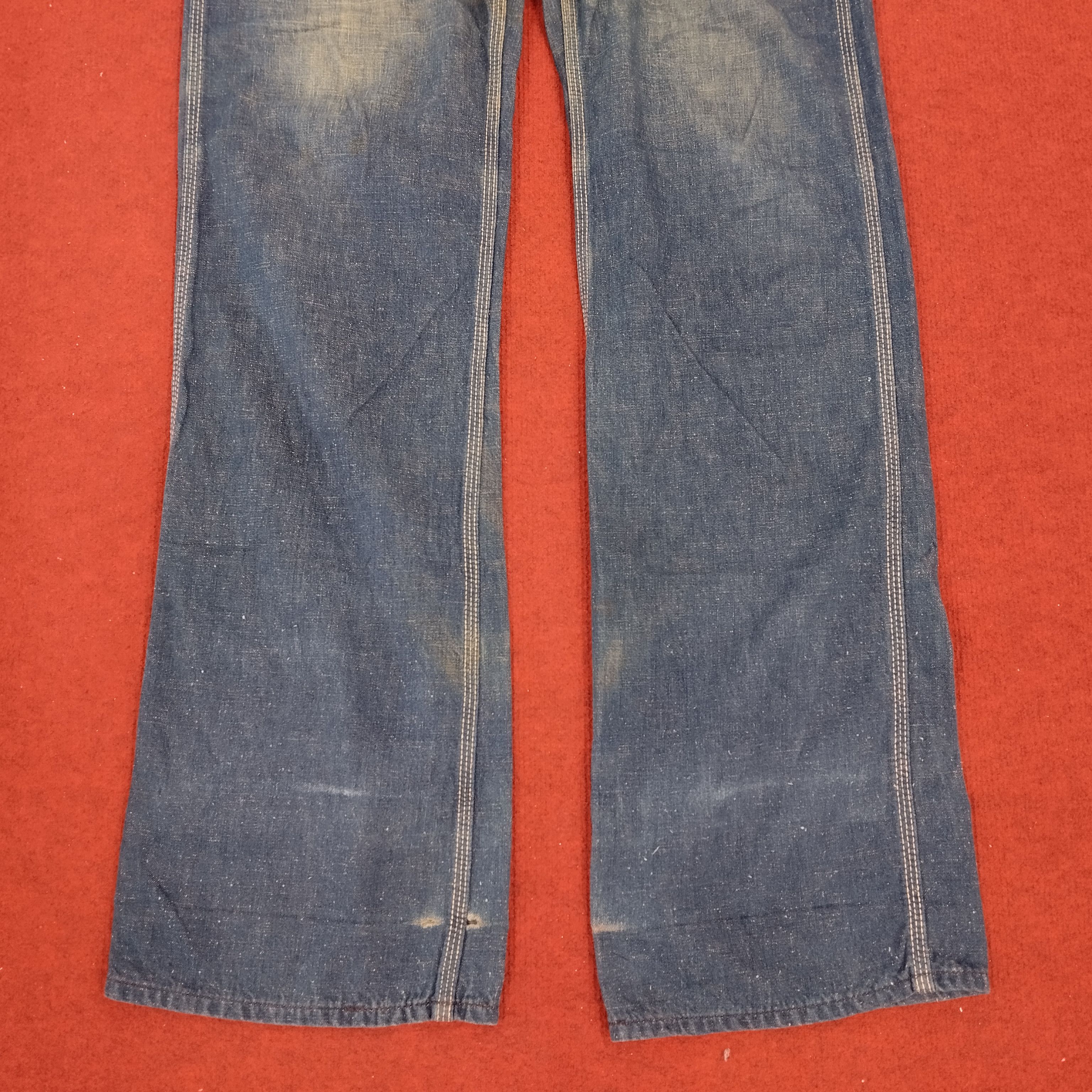 Japanese Brand Blue Way Japanese Brand Skateboard Trousers Pants Size US 35 - 3 Thumbnail