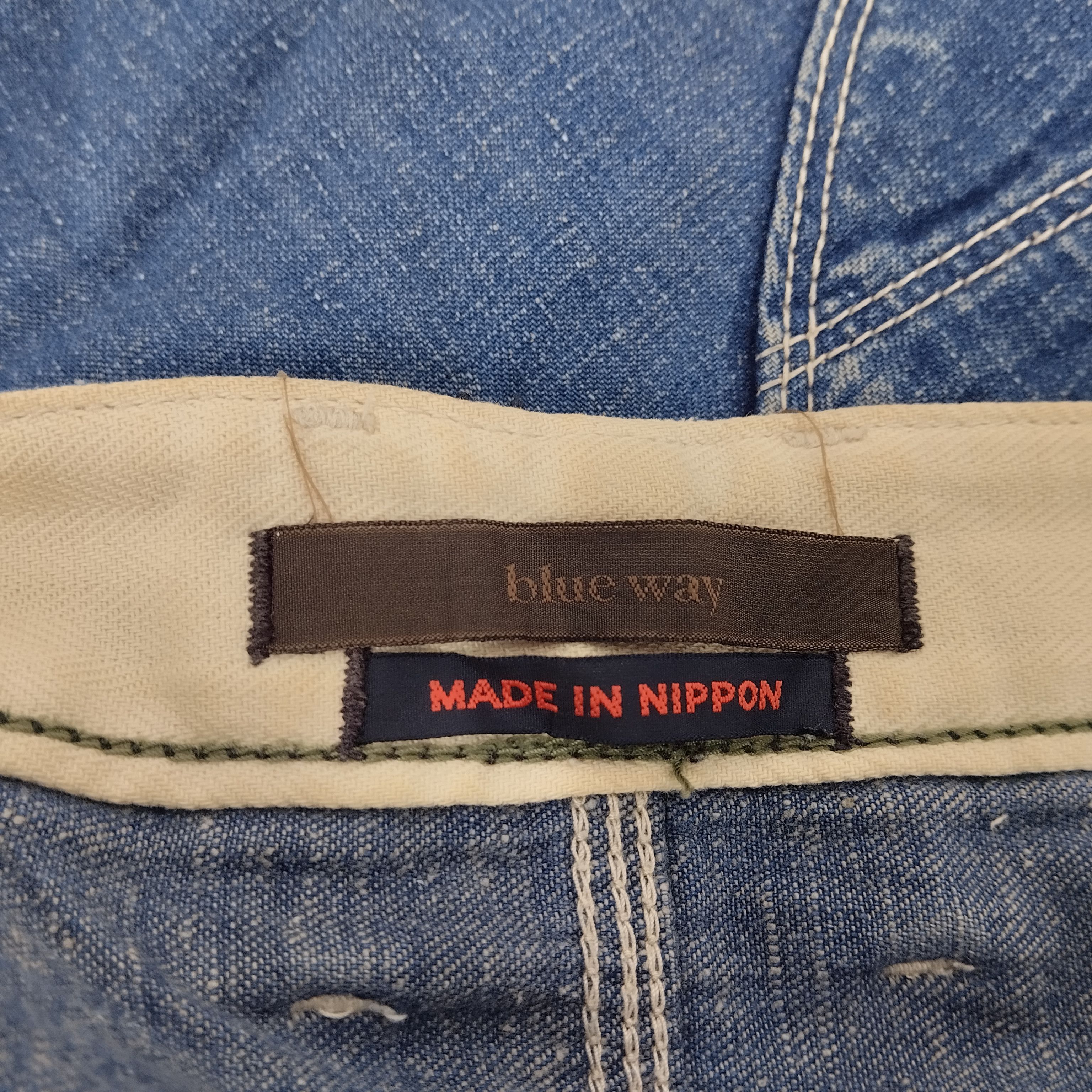 Japanese Brand Blue Way Japanese Brand Skateboard Trousers Pants Size US 35 - 8 Thumbnail