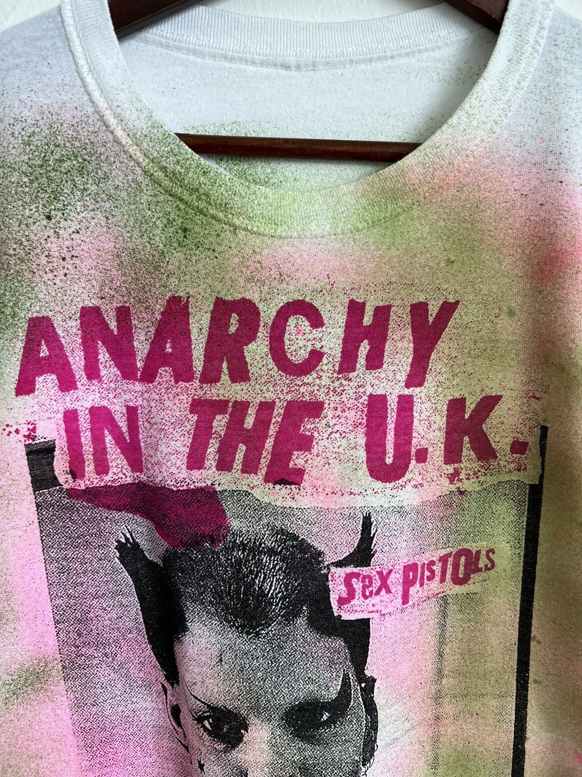 Band Tees Vintage Sex Pistols Anarchy in the U.K Band Tees Size US L / EU 52-54 / 3 - 2 Thumbnail
