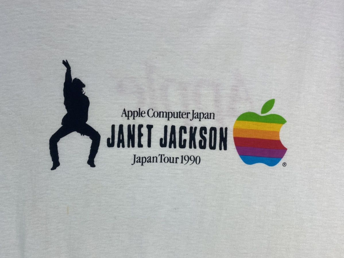 Apple 1990 Janet Jackson for Apple Computer Japan World Tour Size US L / EU 52-54 / 3 - 2 Thumbnail