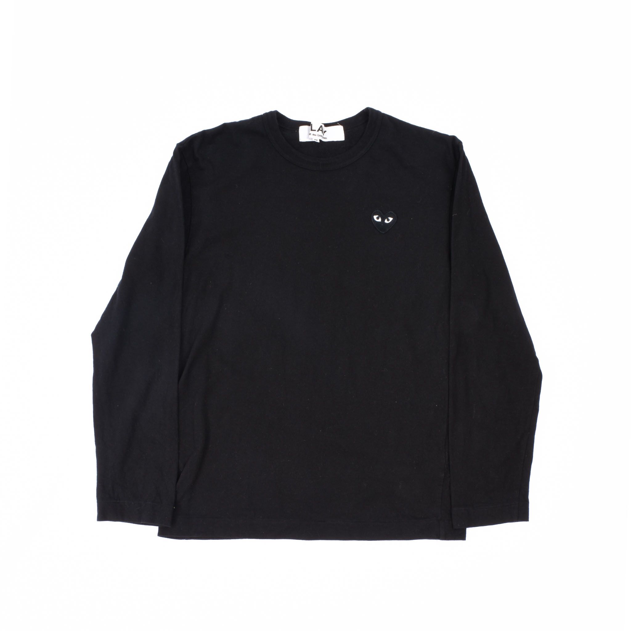 Play Comme Des Garcons Light Crew Neck Long Sleeve T-Shirt
