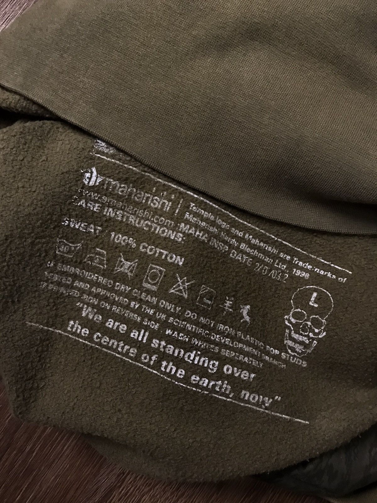 Japanese Brand × MHI × Maharishi Maharishi Vintage Ninja 🥷 hoodie embroidered dragon Size US L / EU 52-54 / 3 - 6 Thumbnail