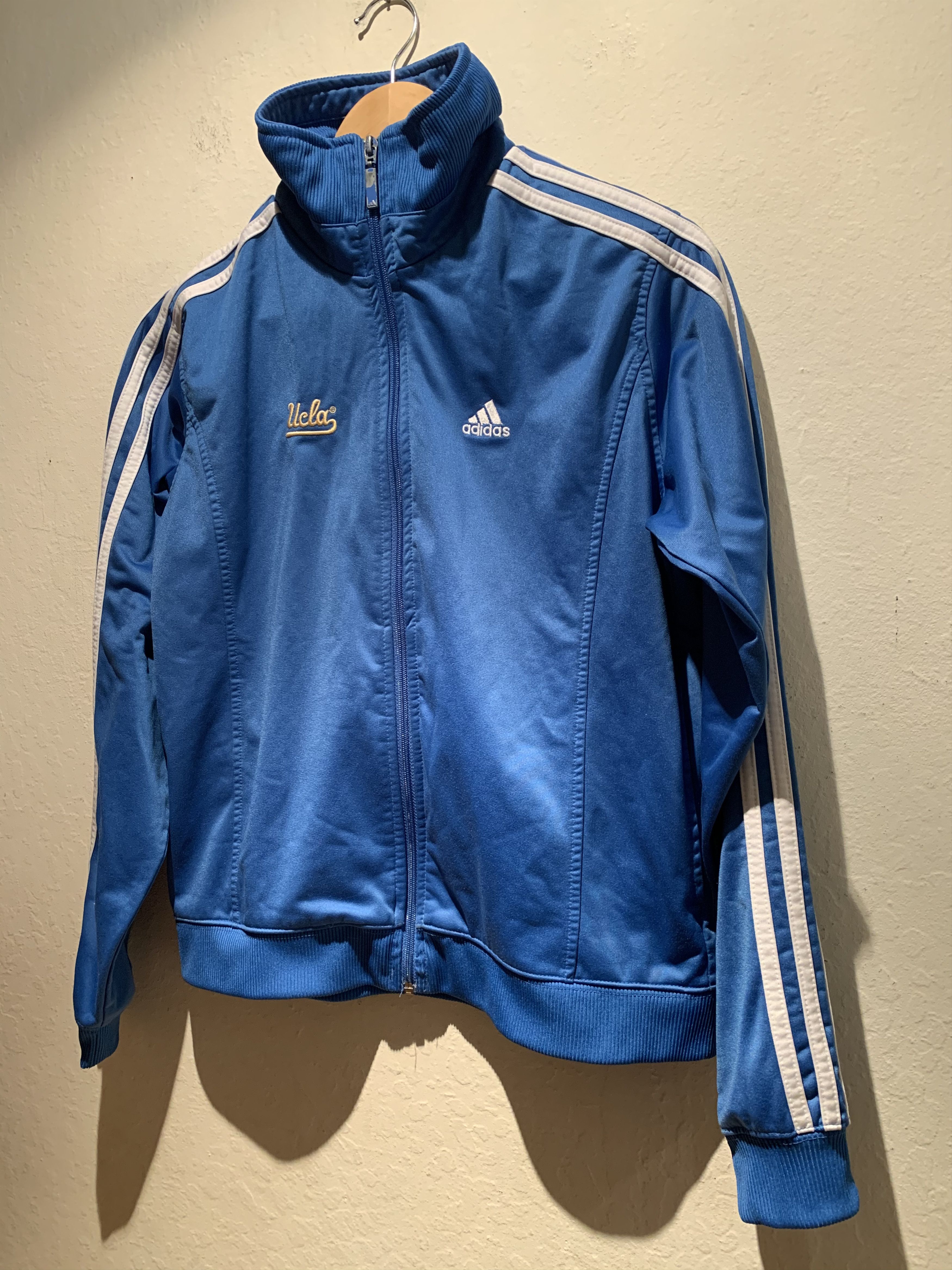 RARE* Vintage UCLA Adidas Zip Korean Made Jacket Medium