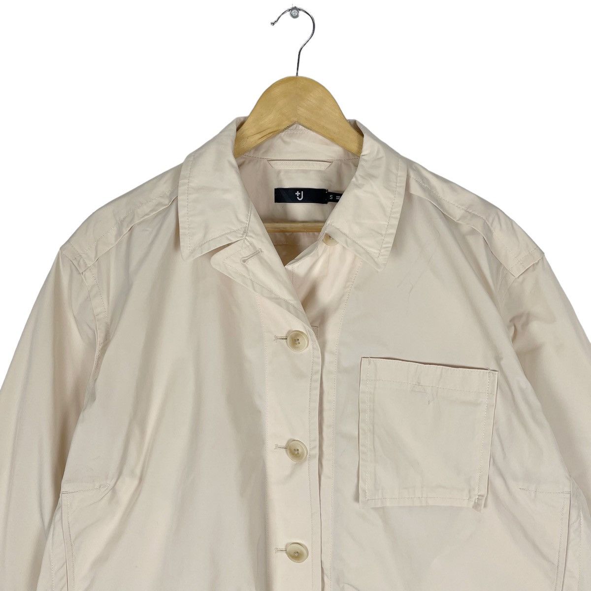 Jil Sander × Uniqlo ❄️UNIQLO X JIL SANDER OVERSIZE BUTTON JACKET Size S / US 4 / IT 40 - 2 Thumbnail