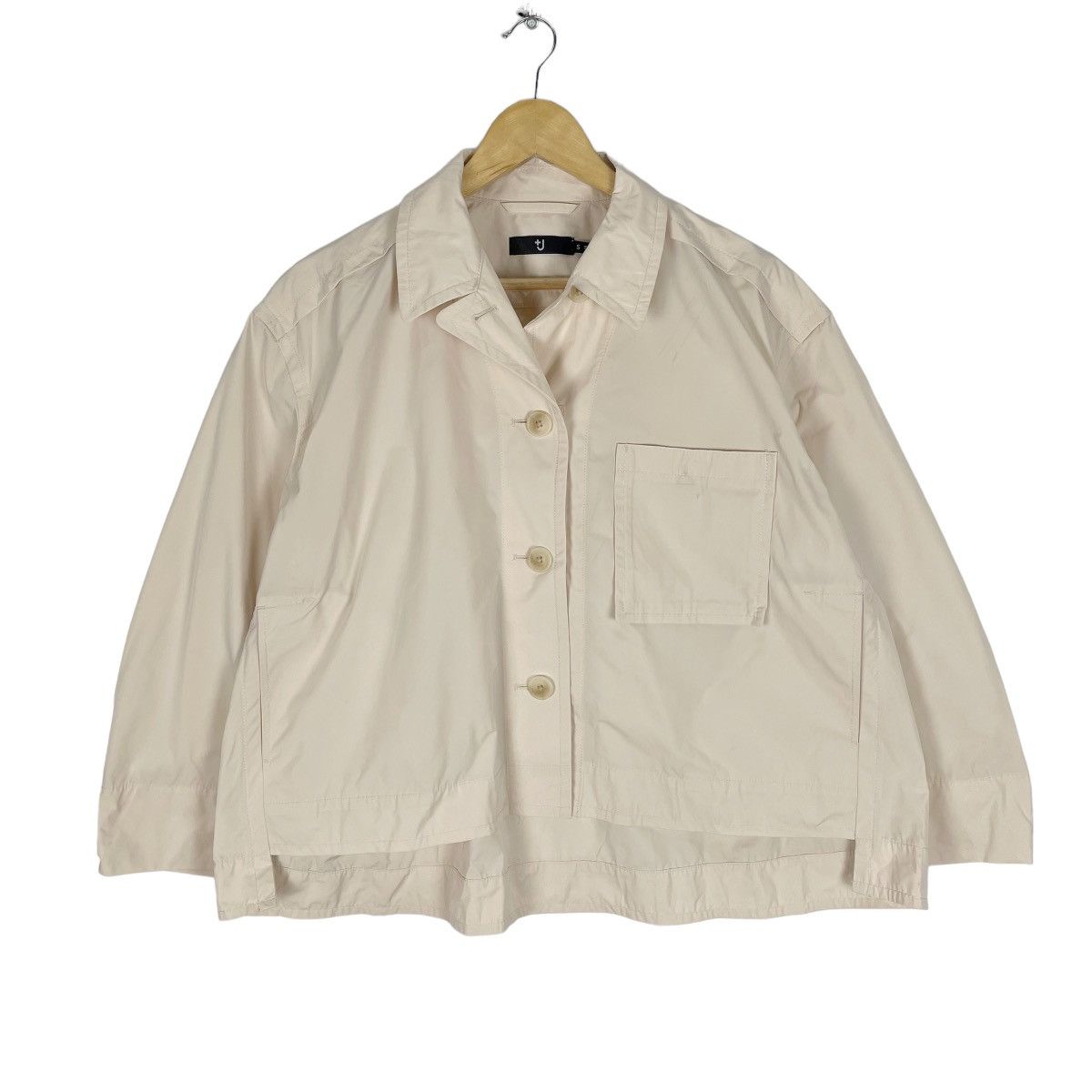 Jil Sander × Uniqlo ❄️UNIQLO X JIL SANDER OVERSIZE BUTTON JACKET Size S / US 4 / IT 40 - 1 Thumbnail