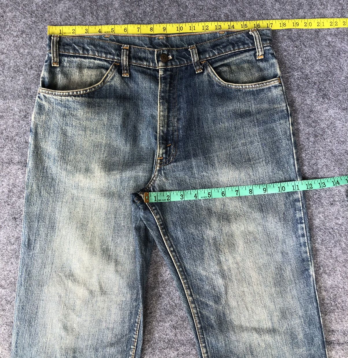 Levi's VINTAGE80’s🔥LEVI’S 517🔥646 Distressed Flared Jeans 80’s Size US 34 / EU 50 - 8 Thumbnail