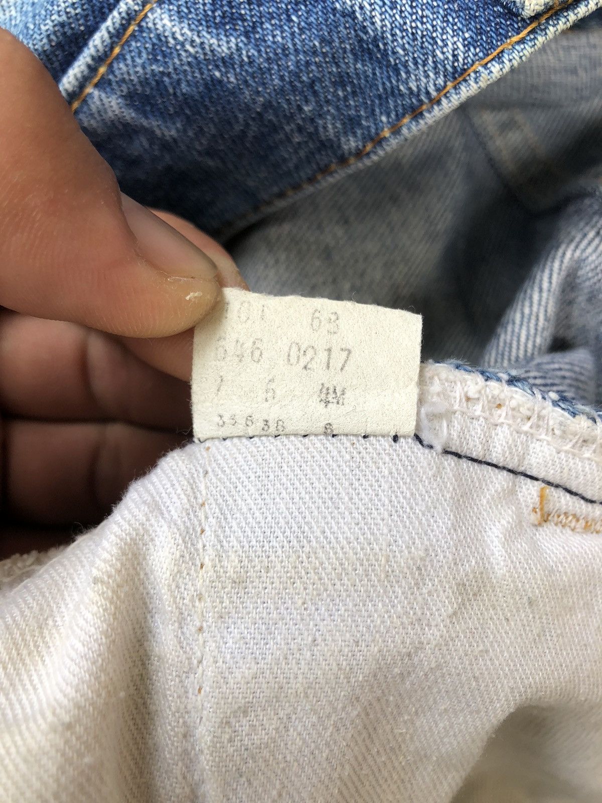 Levi's VINTAGE80’s🔥LEVI’S 517🔥646 Distressed Flared Jeans 80’s Size US 34 / EU 50 - 17 Thumbnail