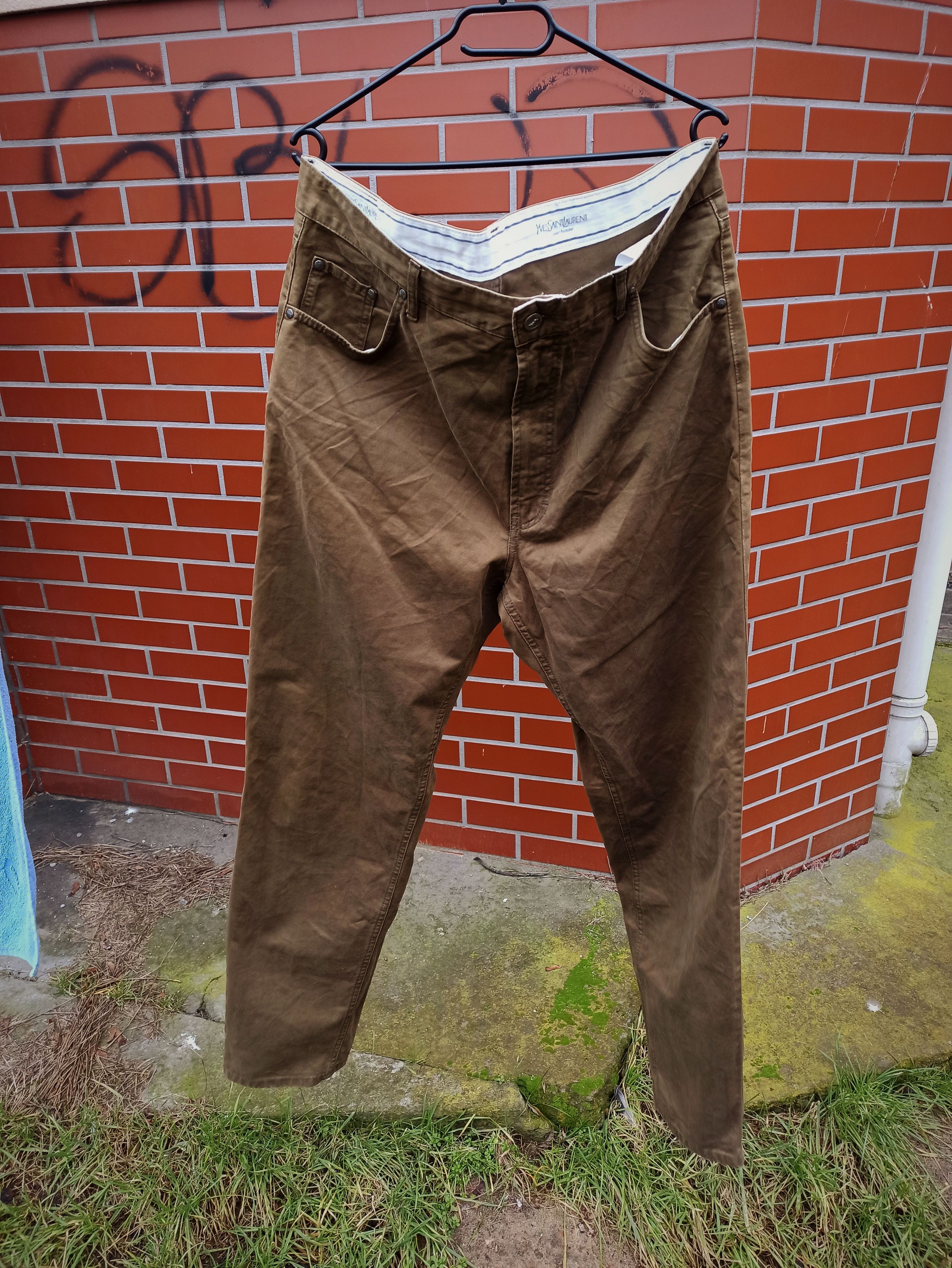 Yves Saint Laurent Vintage Men's Jeans im Brown 54