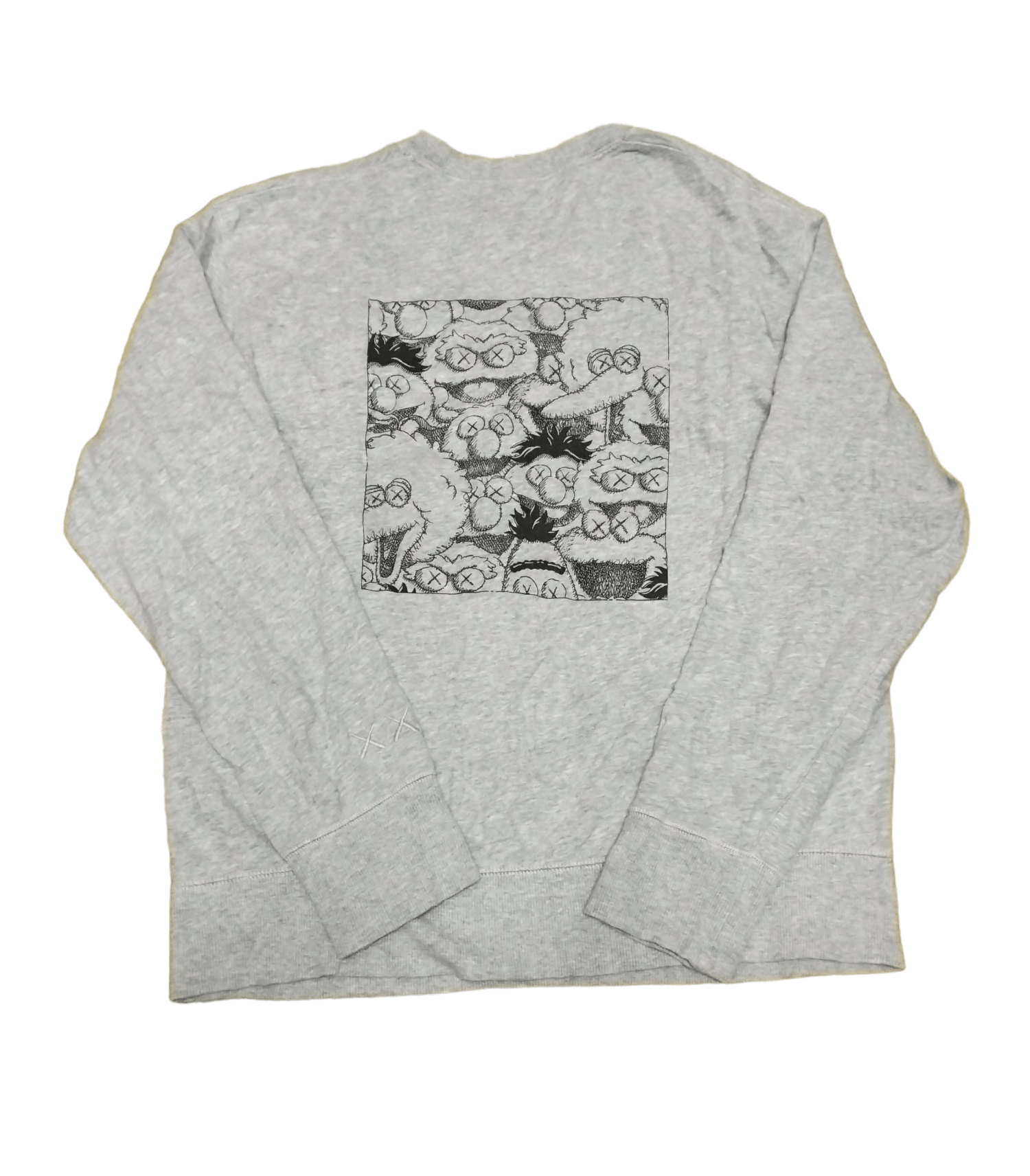 Kaws x Uniqlo x sesame street Sweatshirt