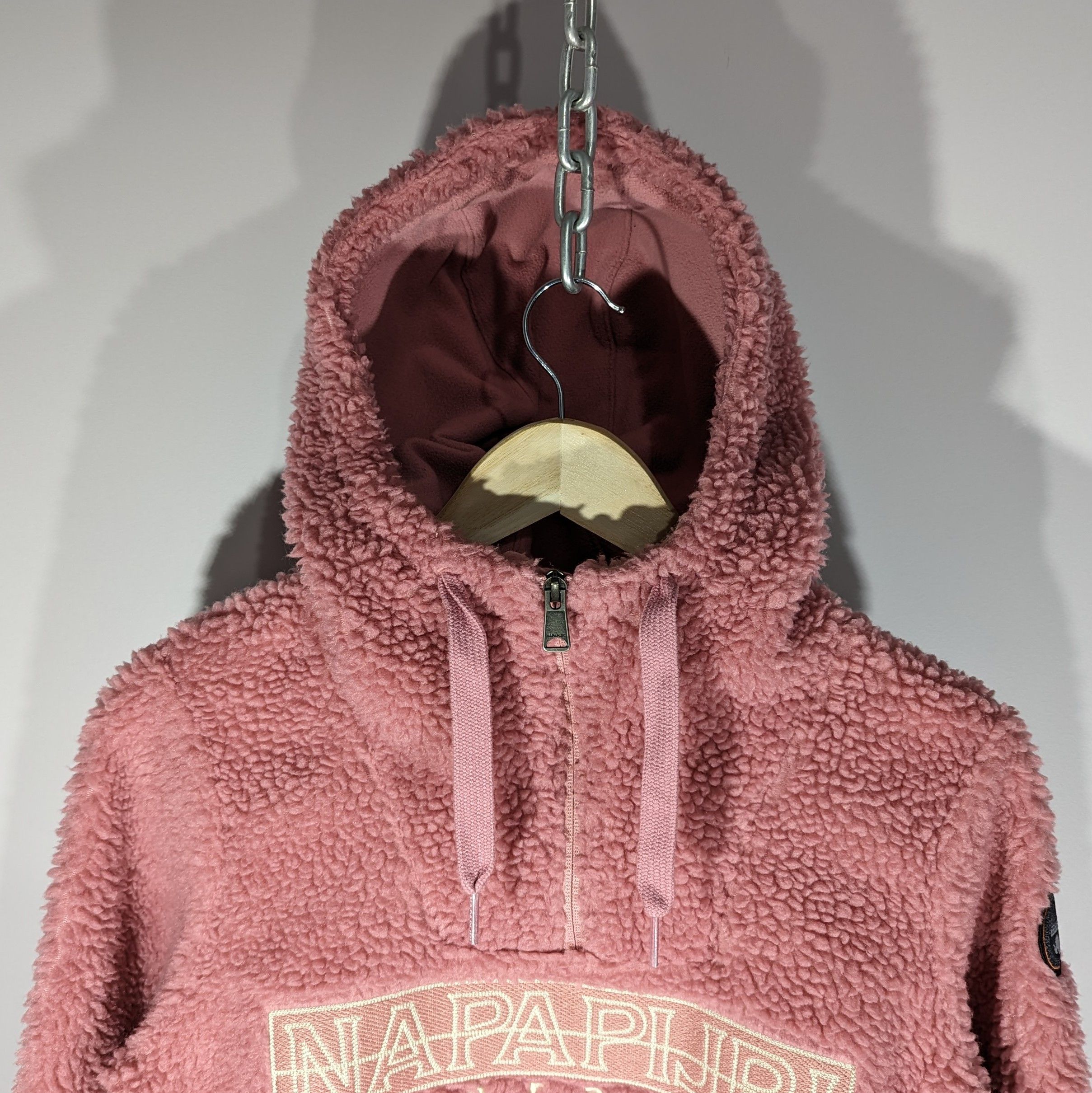 Napapijri Napapijri Teide Hoodie Teddy Women's Anorak Jacket Size XS Size XS / US 0-2 / IT 36-38 - 21 Thumbnail
