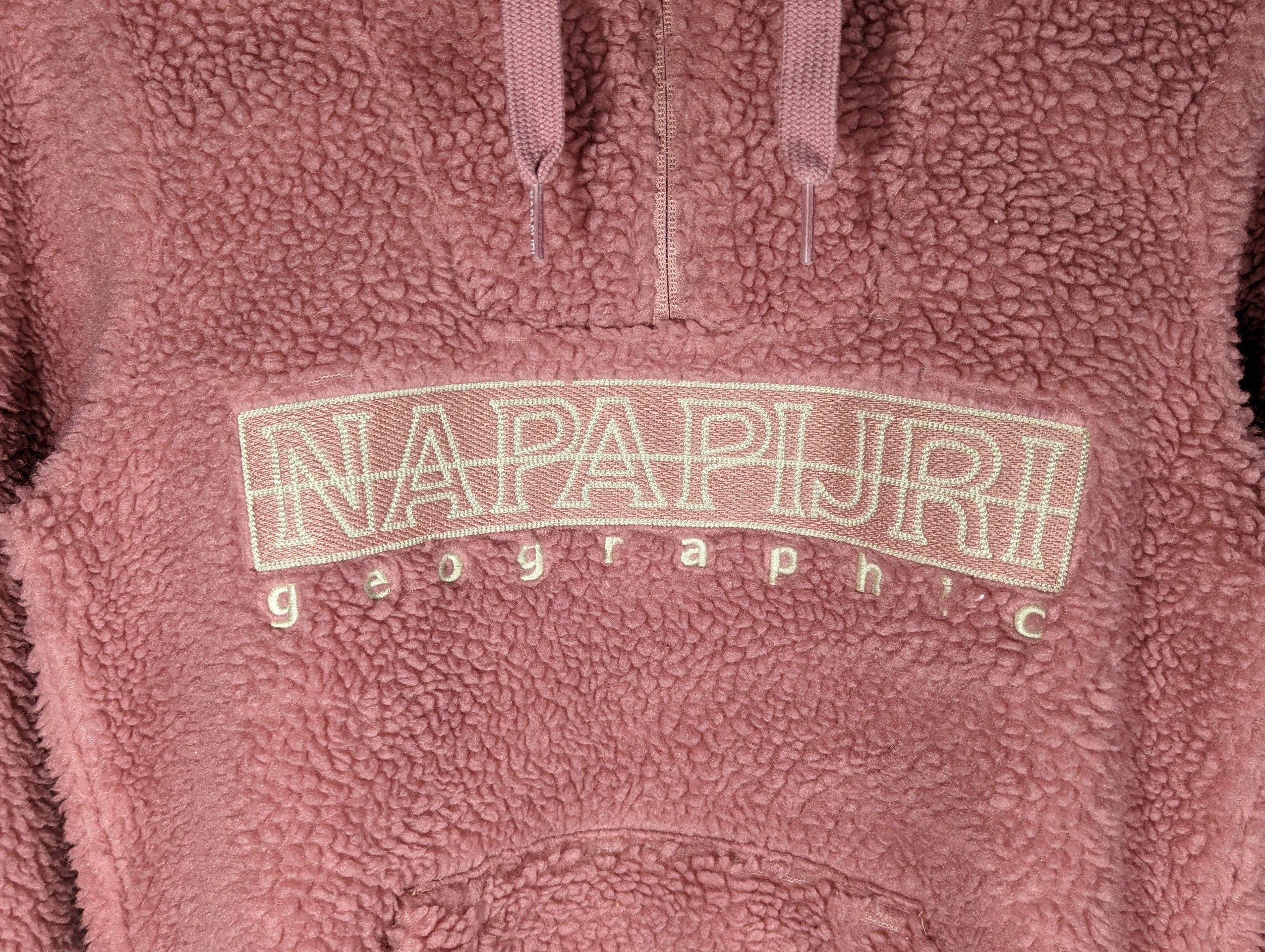 Napapijri Napapijri Teide Hoodie Teddy Women's Anorak Jacket Size XS Size XS / US 0-2 / IT 36-38 - 22 Thumbnail