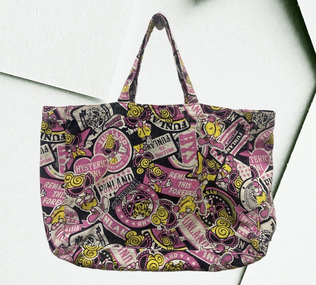 🔥STEAL🔥 Hysteric Glamour Overprint Tote Bag