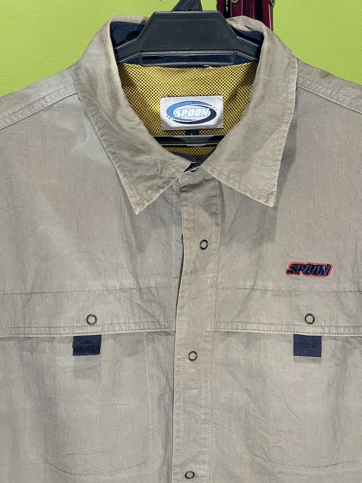 Honda Vintage Spoon Honda Racing Motorsport Uniform Shirt Size US L / EU 52-54 / 3 - 2 Thumbnail