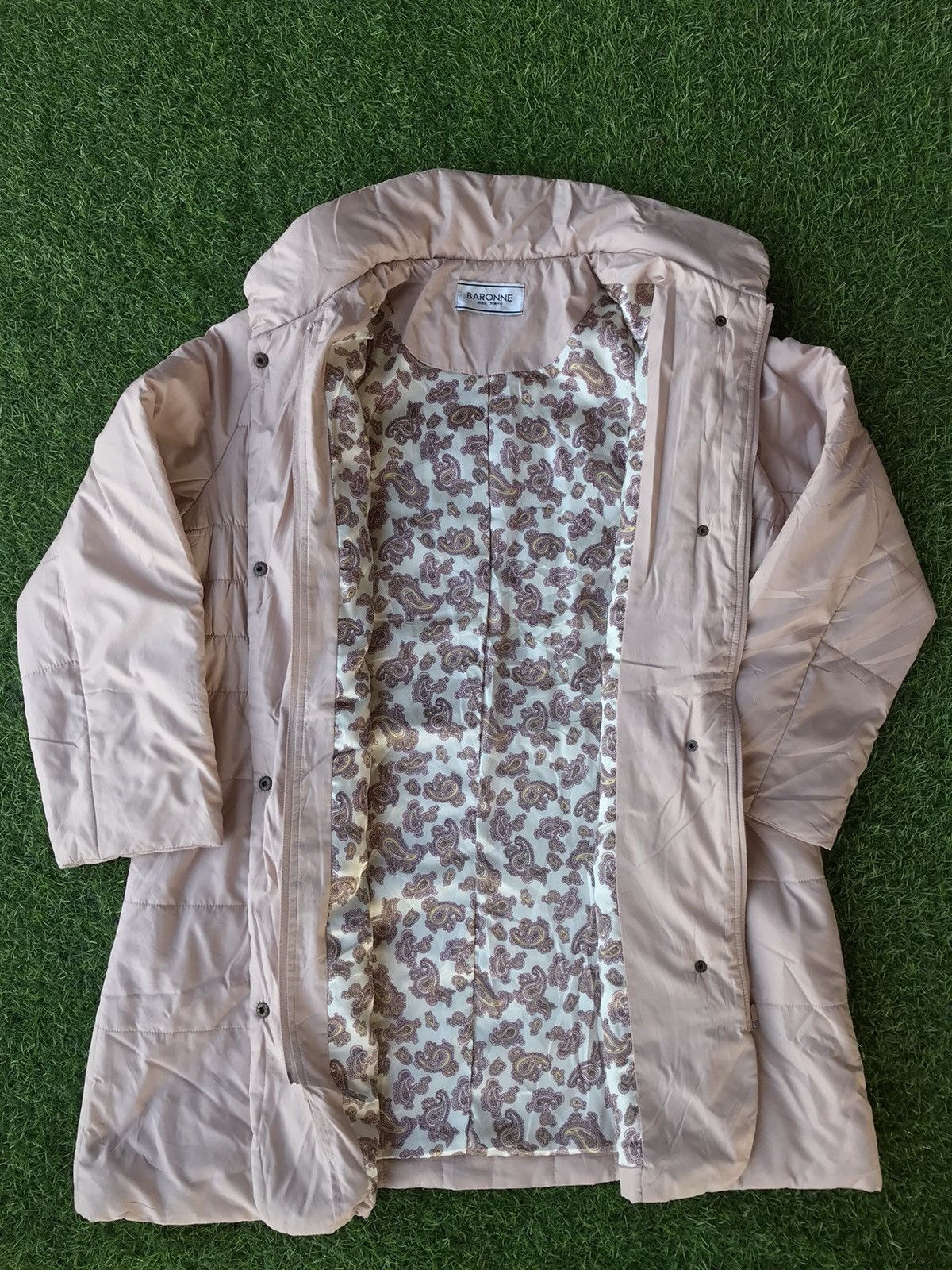 Vintage Baronne Kobe Tokyo Puffer Jacket Size US L / EU 52-54 / 3 - 3 Thumbnail