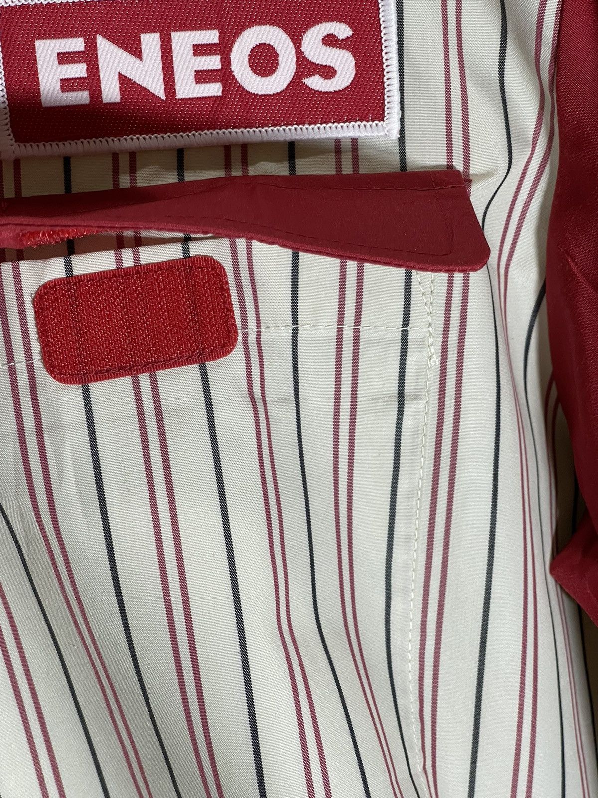 Japanese Brand Vintage NEW OLD STOCK Eneos Racing Button ups Uniform Shirt Size US L / EU 52-54 / 3 - 8 Thumbnail