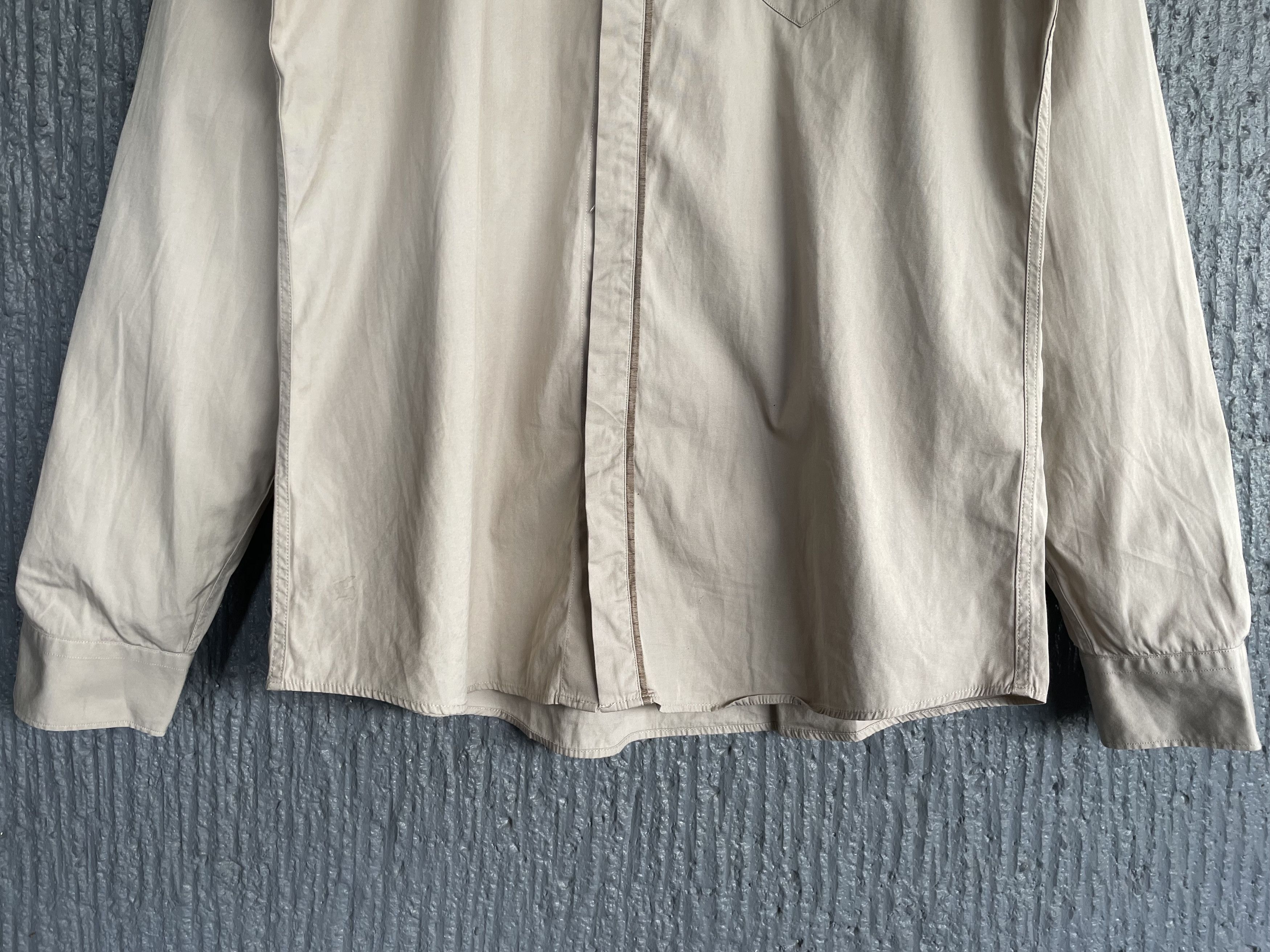 Gucci gucci cream buttom up longsleeve polo Size US S / EU 44-46 / 1 - 4 Thumbnail